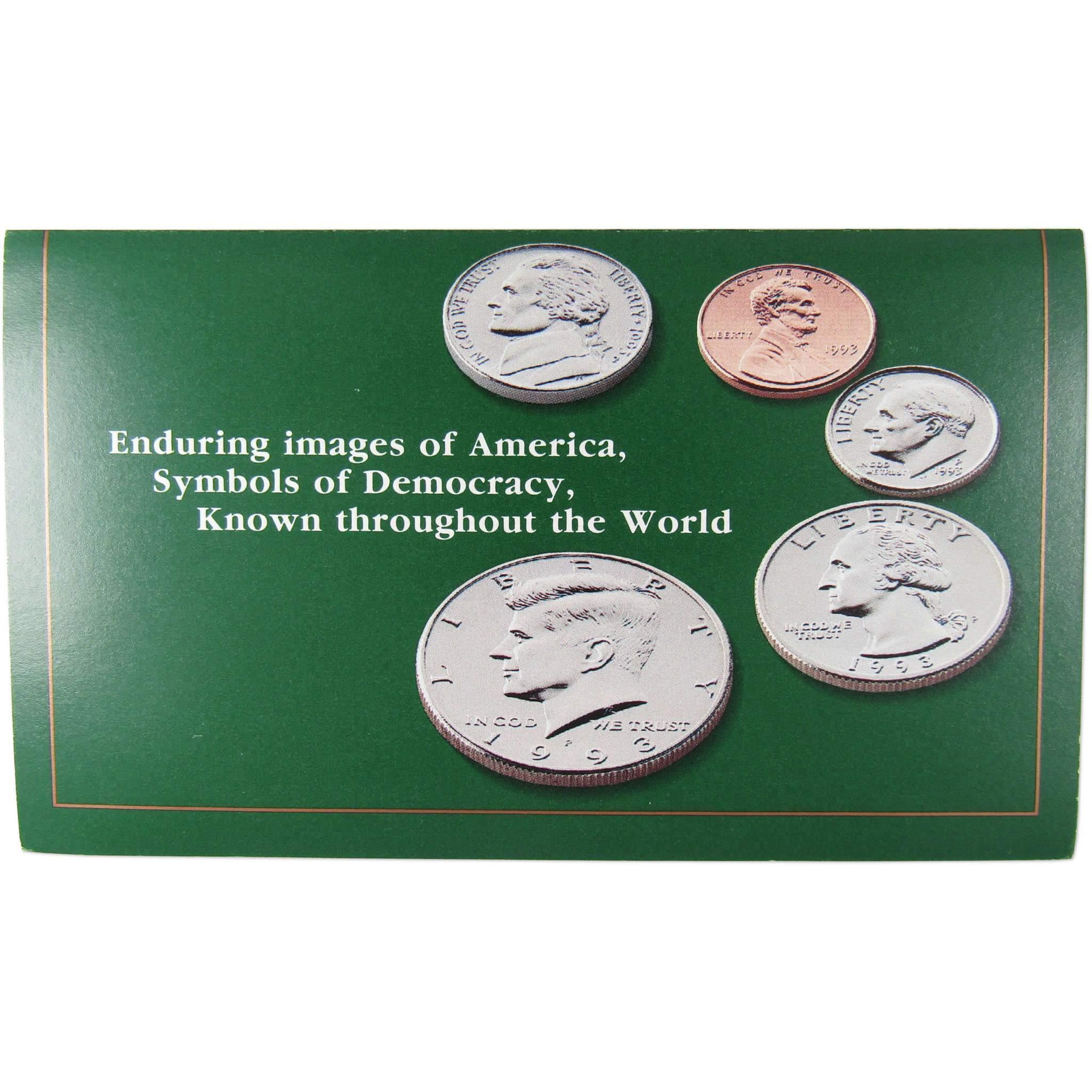 1993 U.S. Mint Set Uncirculated Original Government Packaging OGP Collectible