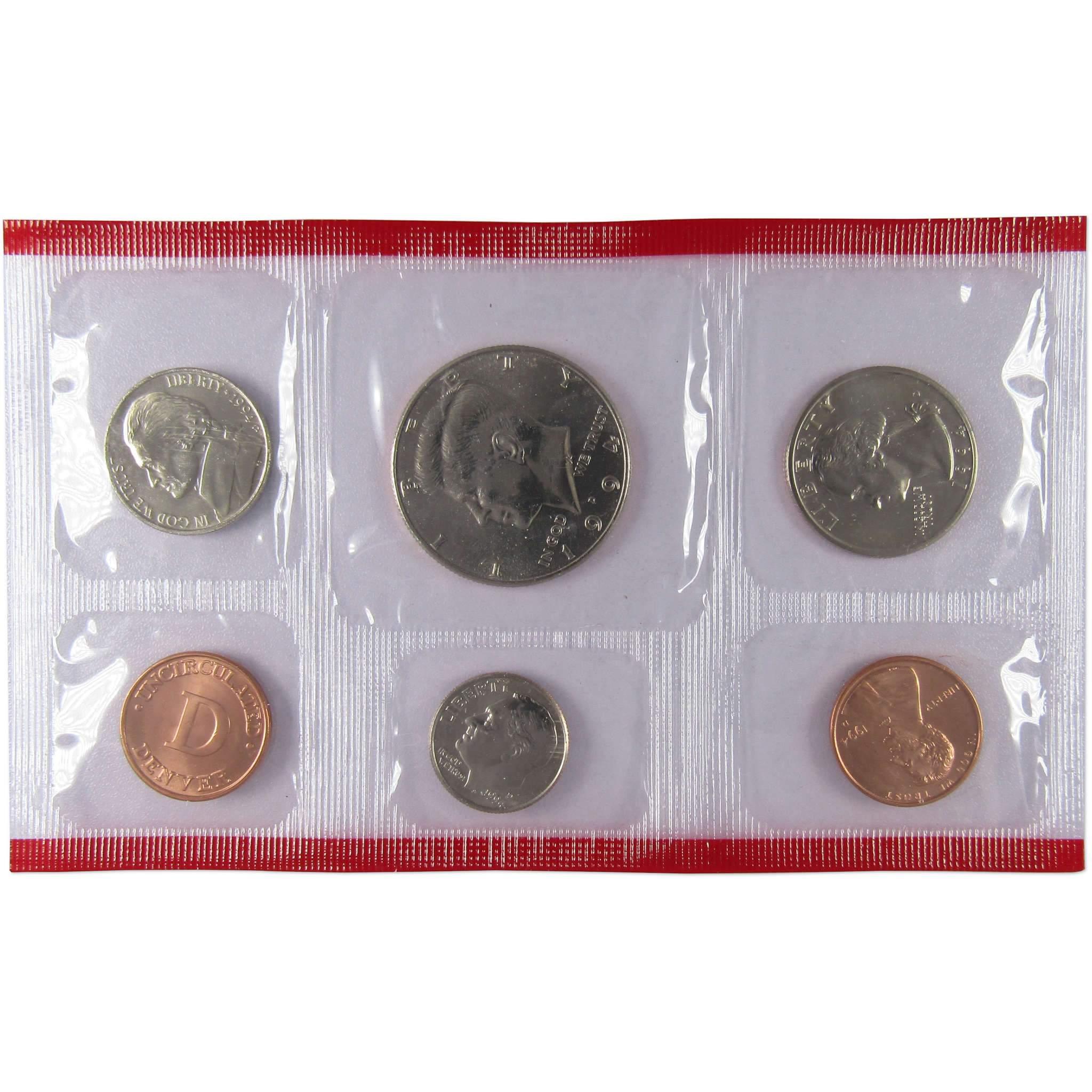 1994 U.S. Mint Set Uncirculated Original Government Packaging OGP Collectible