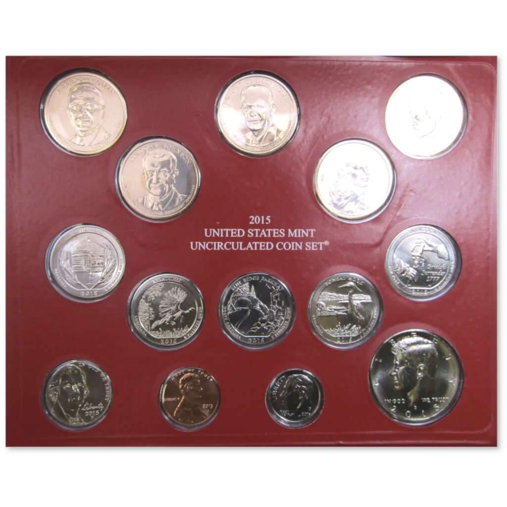 2015 U.S. Mint Set Uncirculated Original Government Packaging OGP Collectible