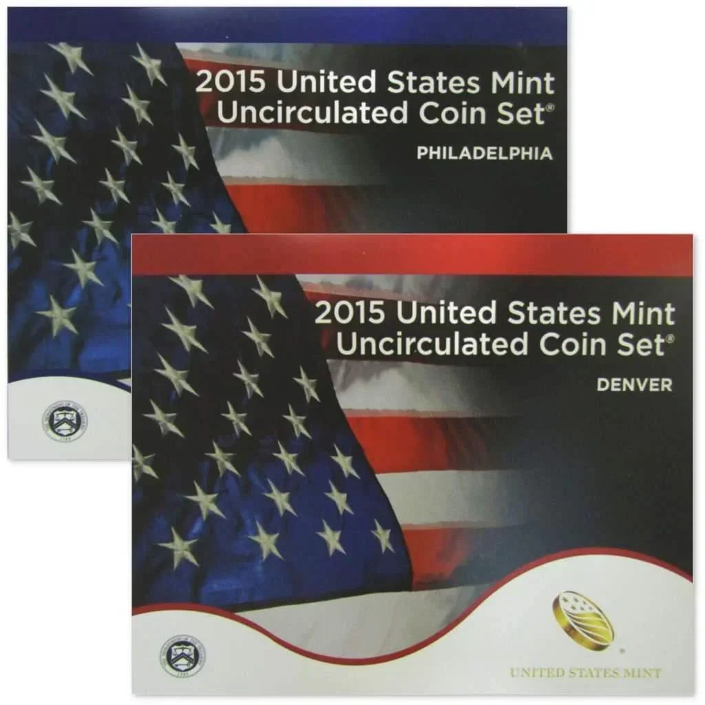 2015 U.S. Mint Set Uncirculated Original Government Packaging OGP Collectible
