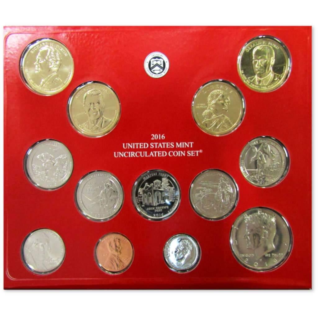 2016 U.S. Mint Set Uncirculated Original Government Packaging OGP Collectible