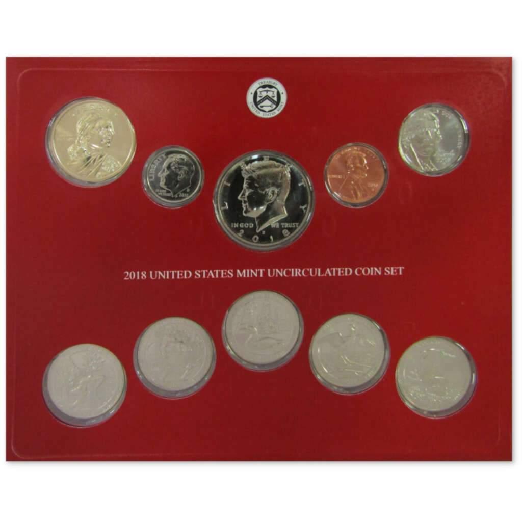 2018 U.S. Mint Set Uncirculated Original Government Packaging OGP Collectible