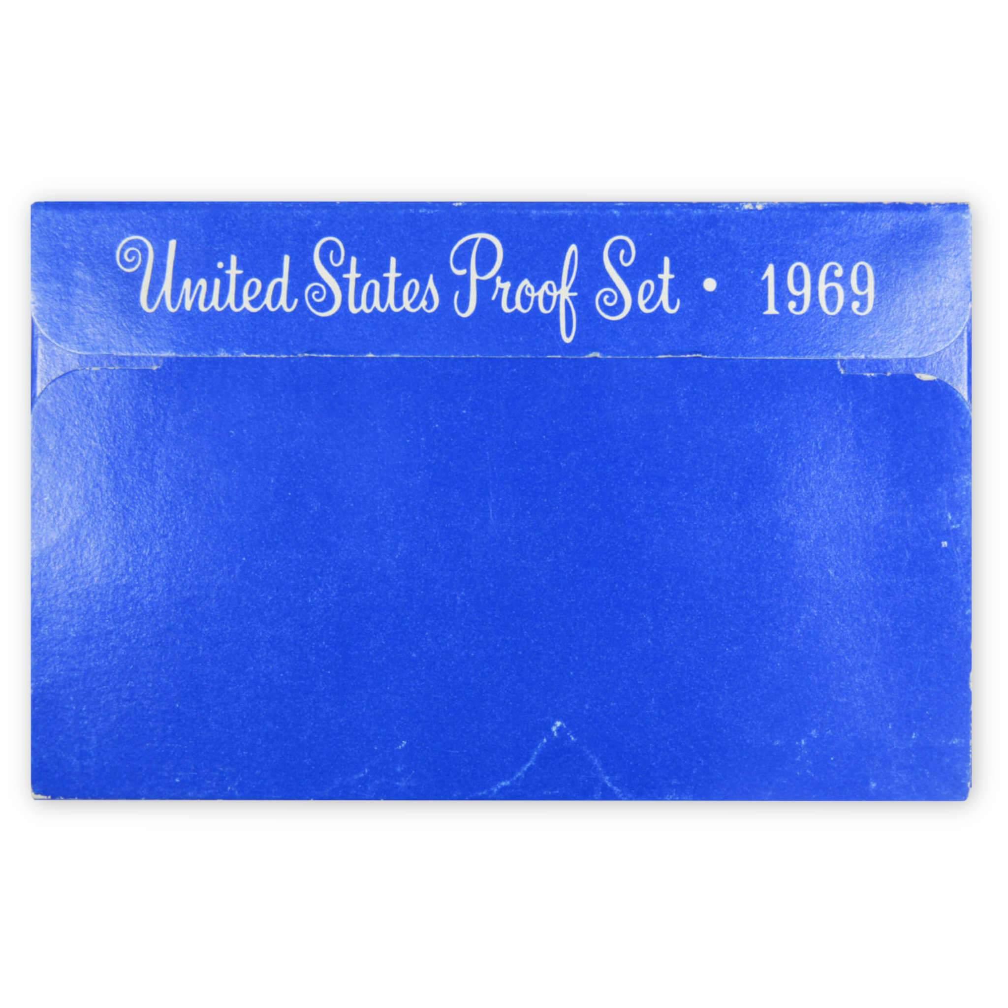 1969 Proof Set U.S. Mint Original Government Packaging OGP Collectible