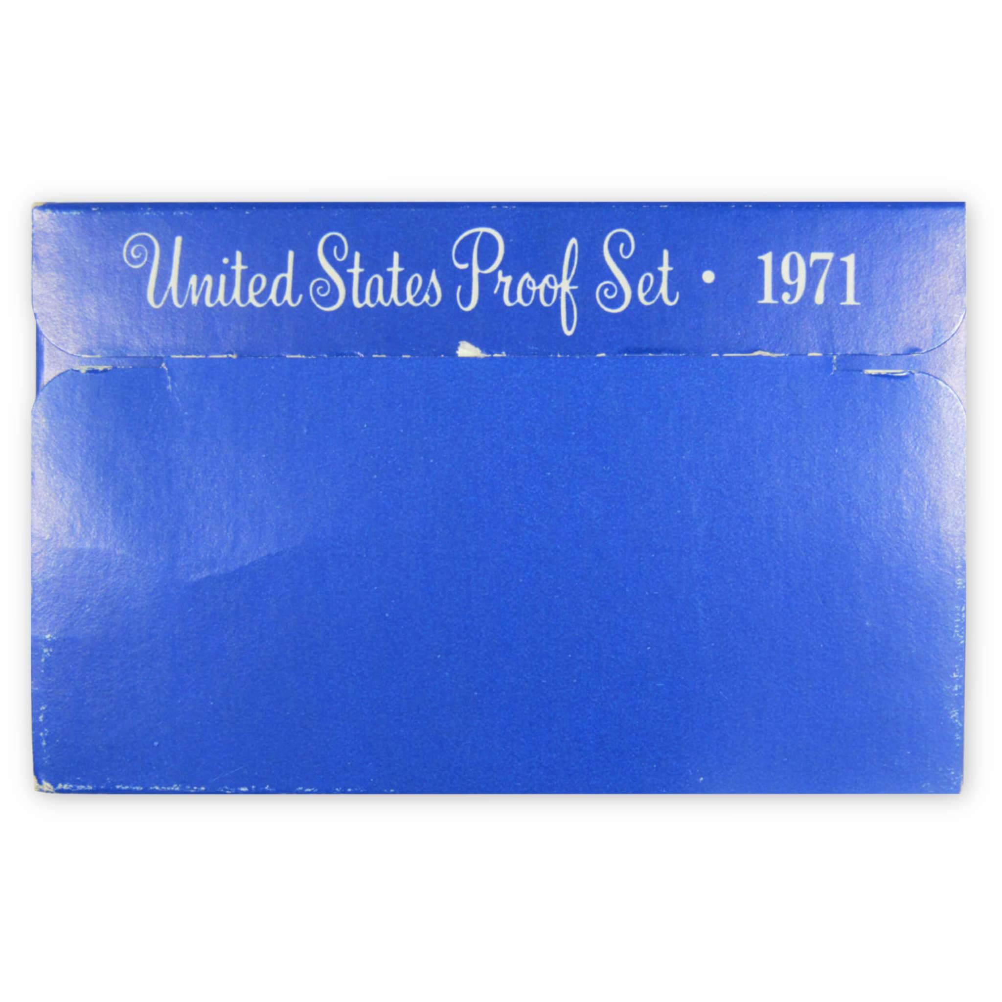 1971 Proof Set U.S. Mint Original Government Packaging OGP Collectible