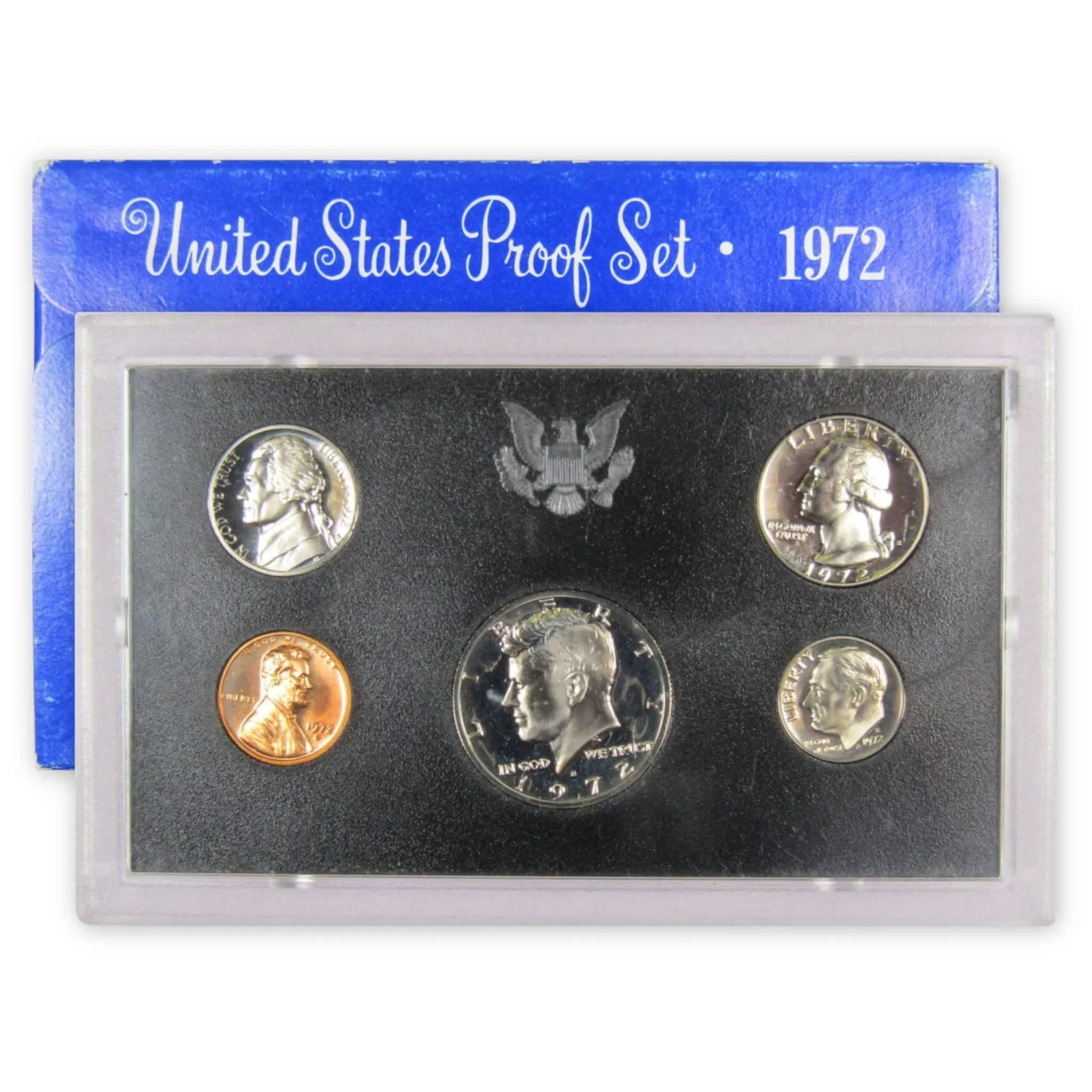 1972 Proof Set U.S. Mint Original Government Packaging OGP Collectible