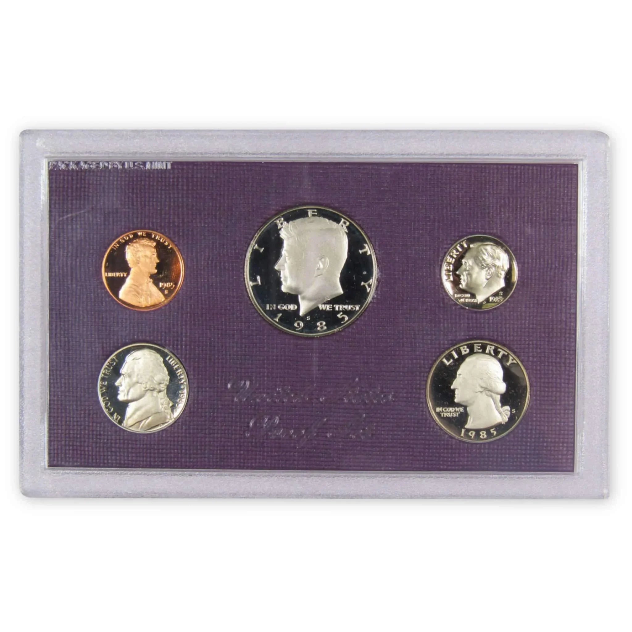 1985 Proof Set U.S. Mint Original Government Packaging OGP Collectible