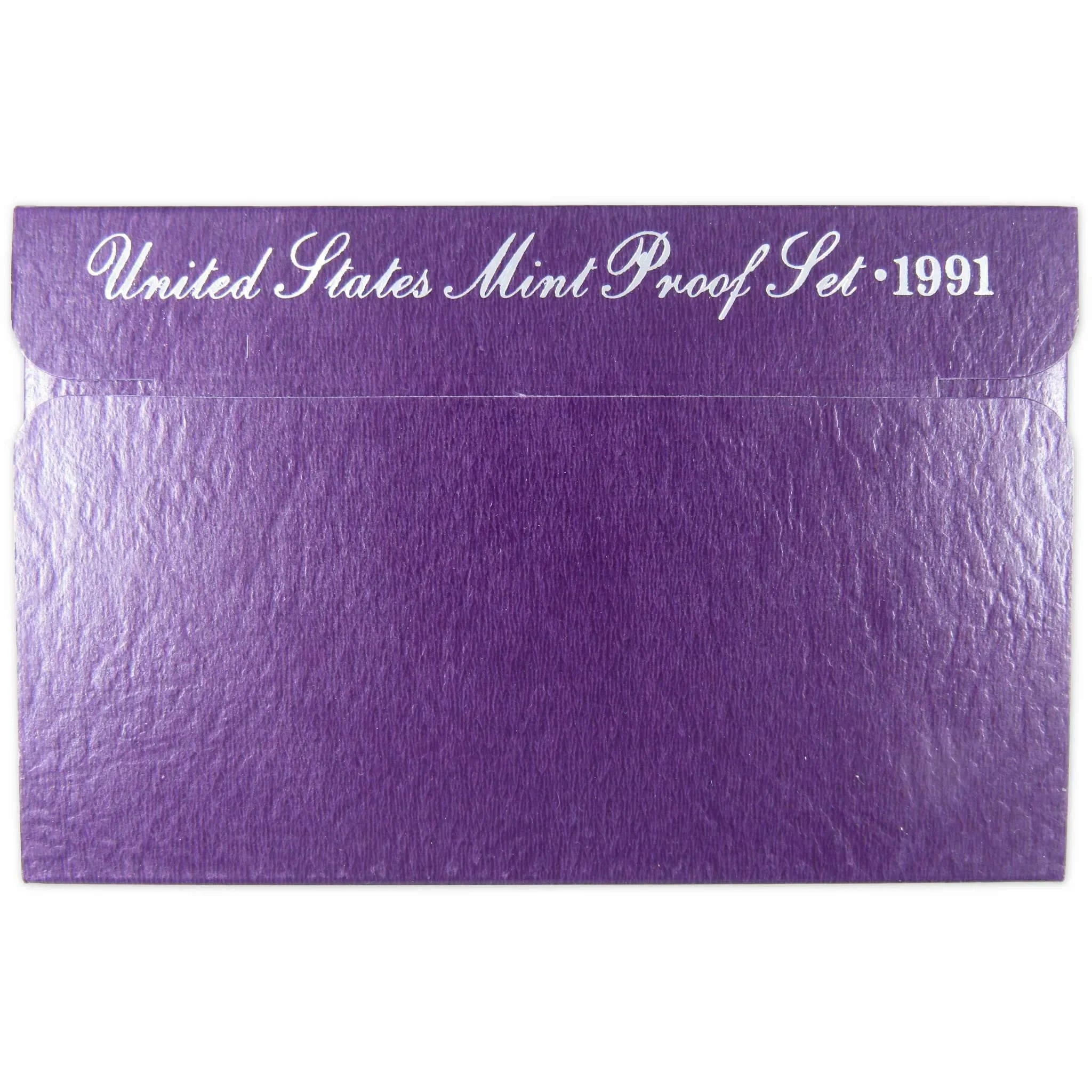1991 Proof Set U.S. Mint Original Government Packaging OGP Collectible
