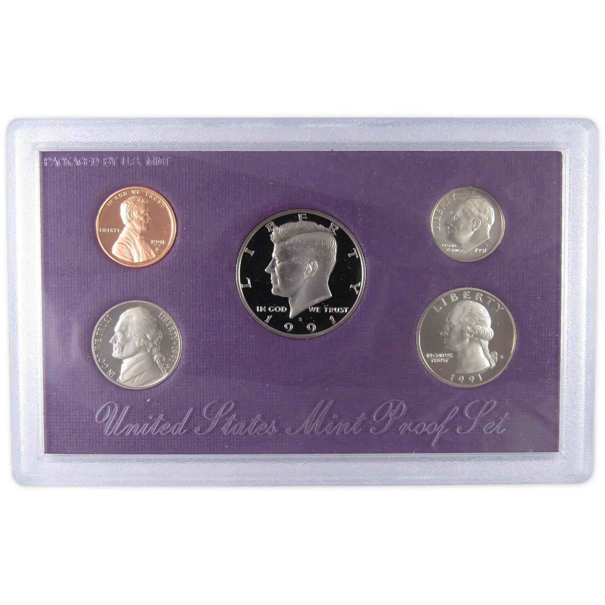 1991 Proof Set U.S. Mint Original Government Packaging OGP Collectible