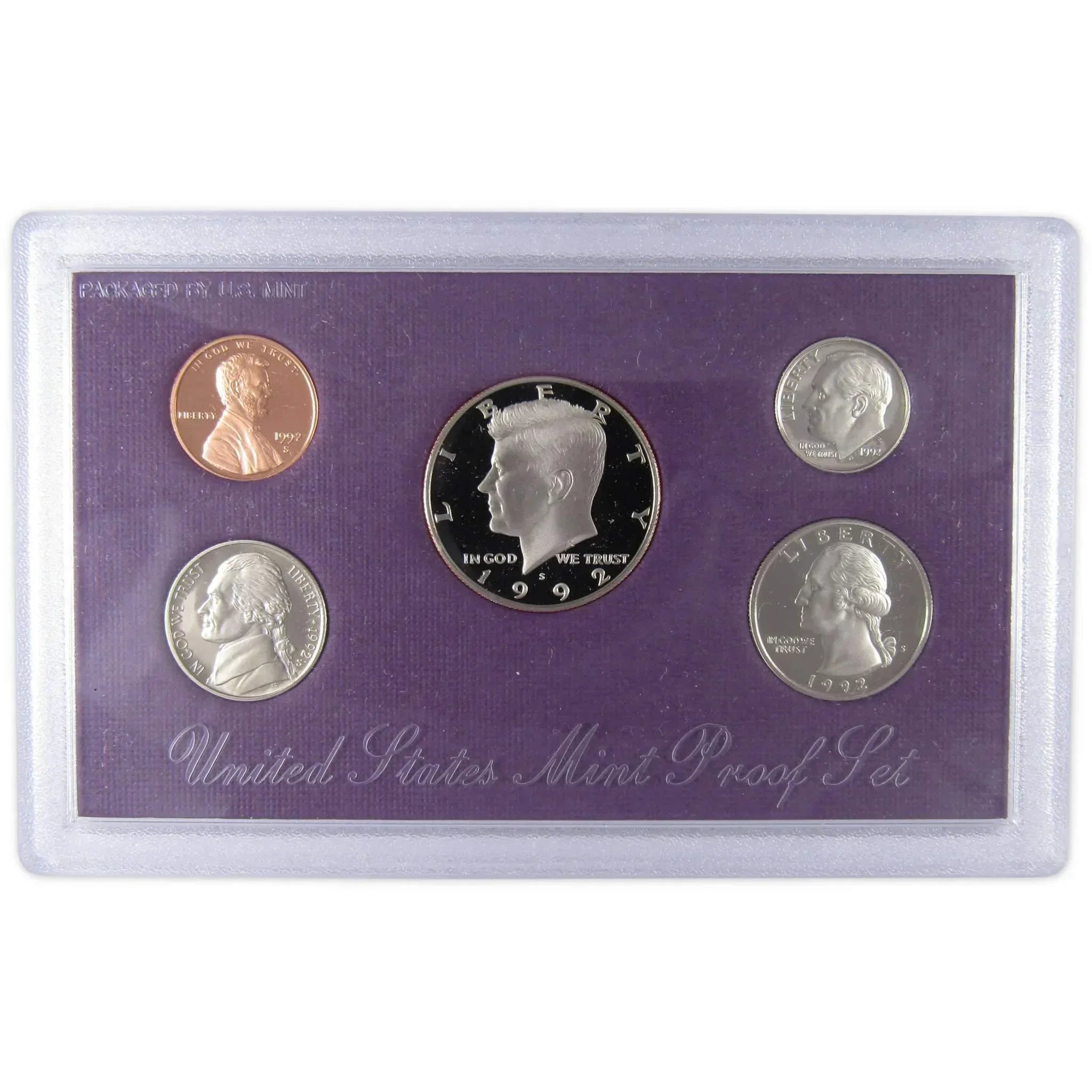 1992 Clad Proof Set U.S. Mint Original Government Packaging OGP Collectible