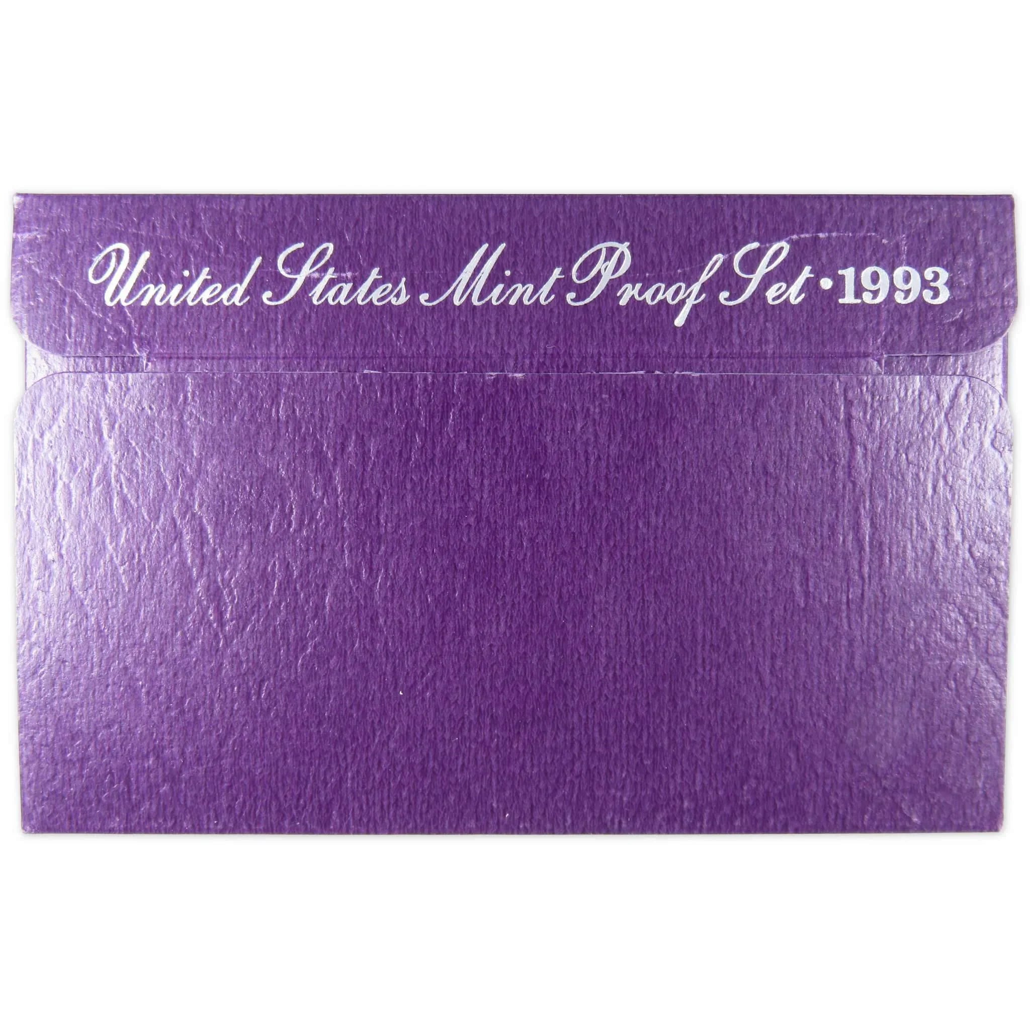 1993 Clad Proof Set U.S. Mint Original Government Packaging OGP Collectible