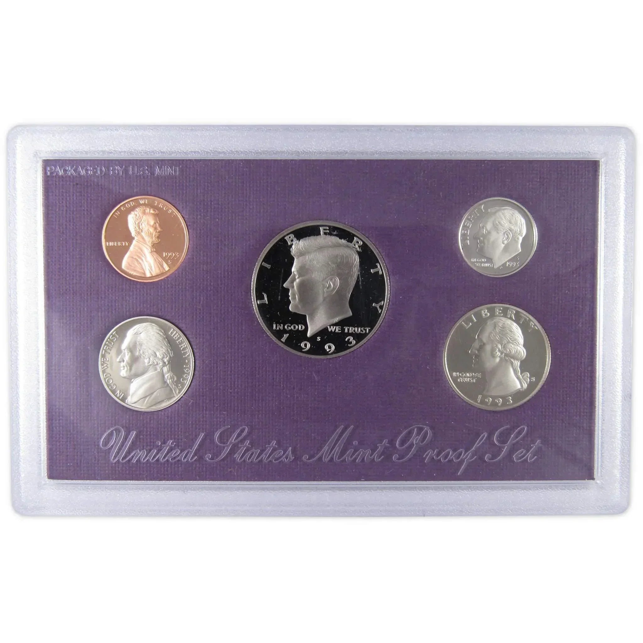 1993 Clad Proof Set U.S. Mint Original Government Packaging OGP Collectible