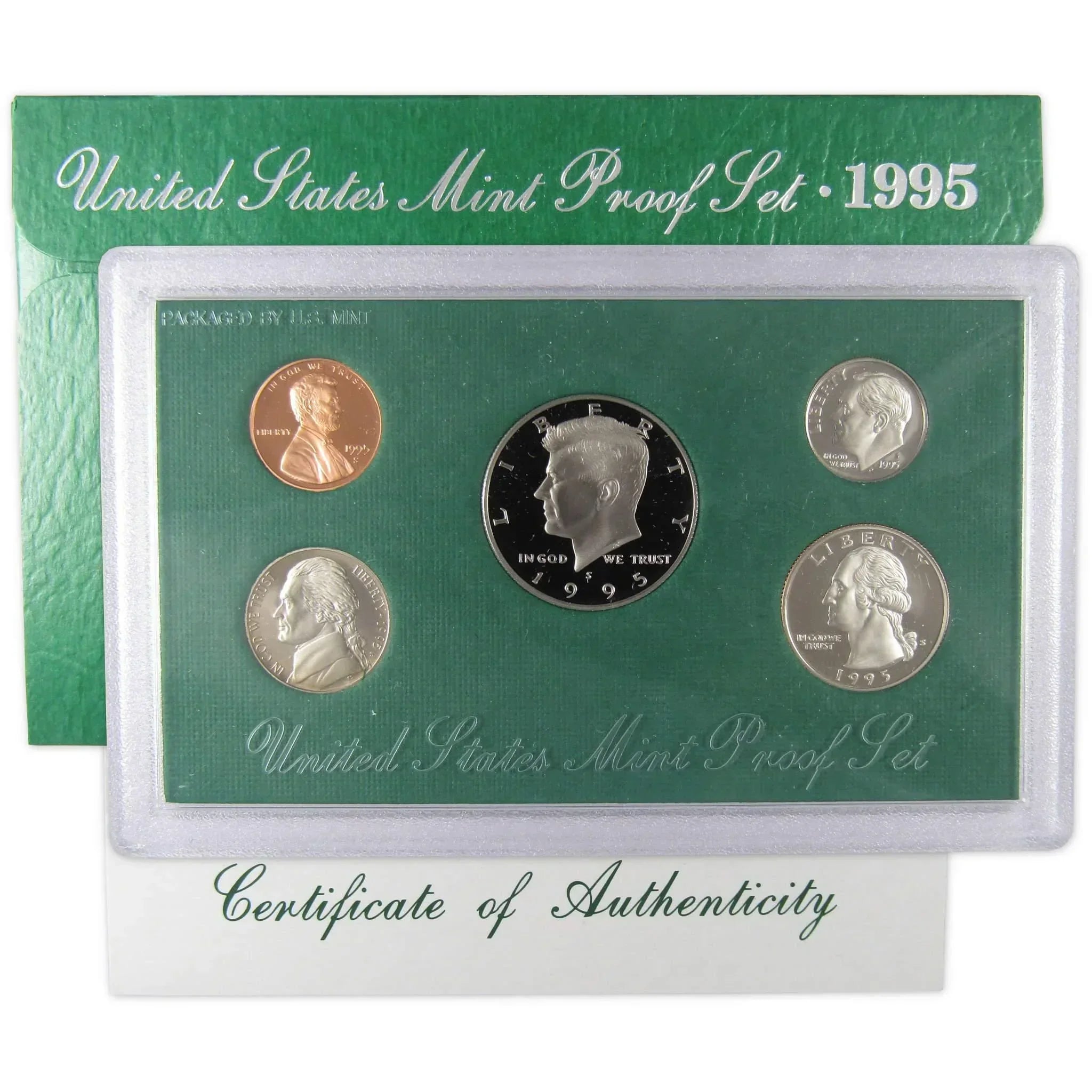 1995 Clad Proof Set U.S. Mint Original Government Packaging OGP Collectible