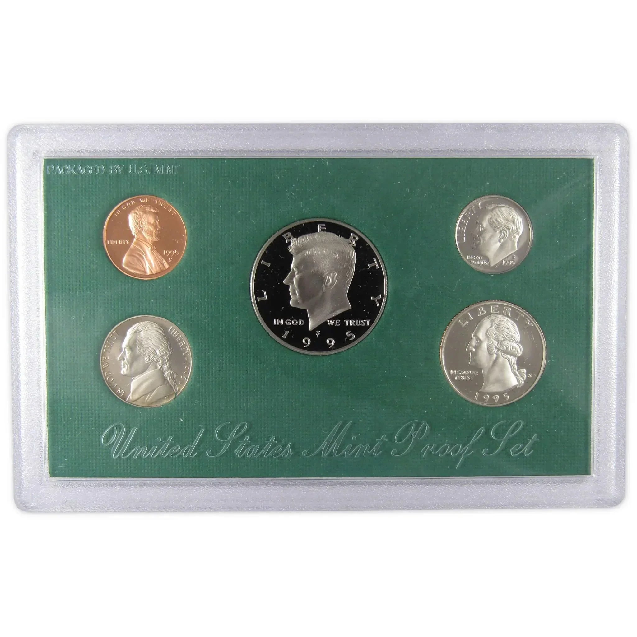 1995 Clad Proof Set U.S. Mint Original Government Packaging OGP Collectible