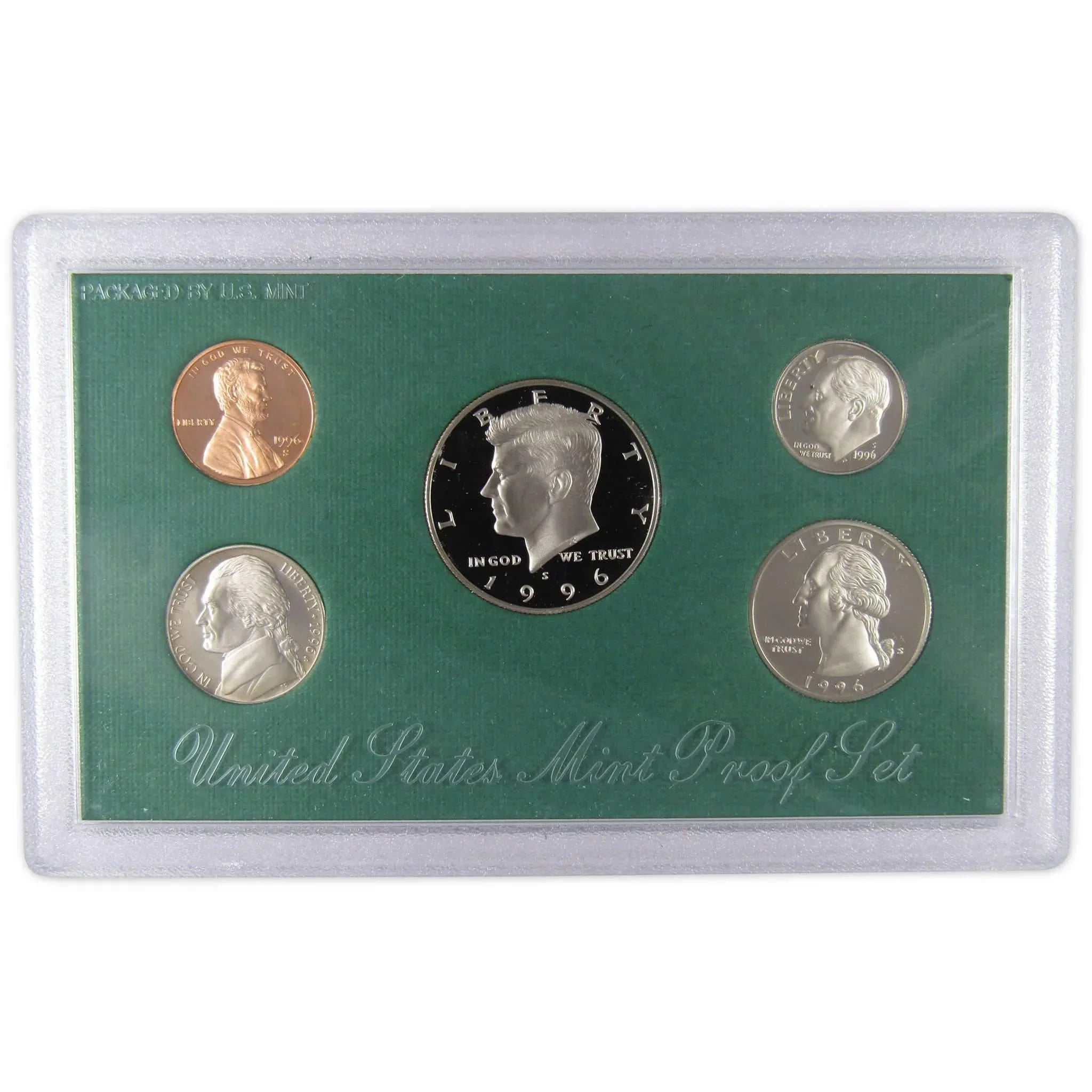 1996 Clad Proof Set U.S. Mint Original Government Packaging OGP Collectible