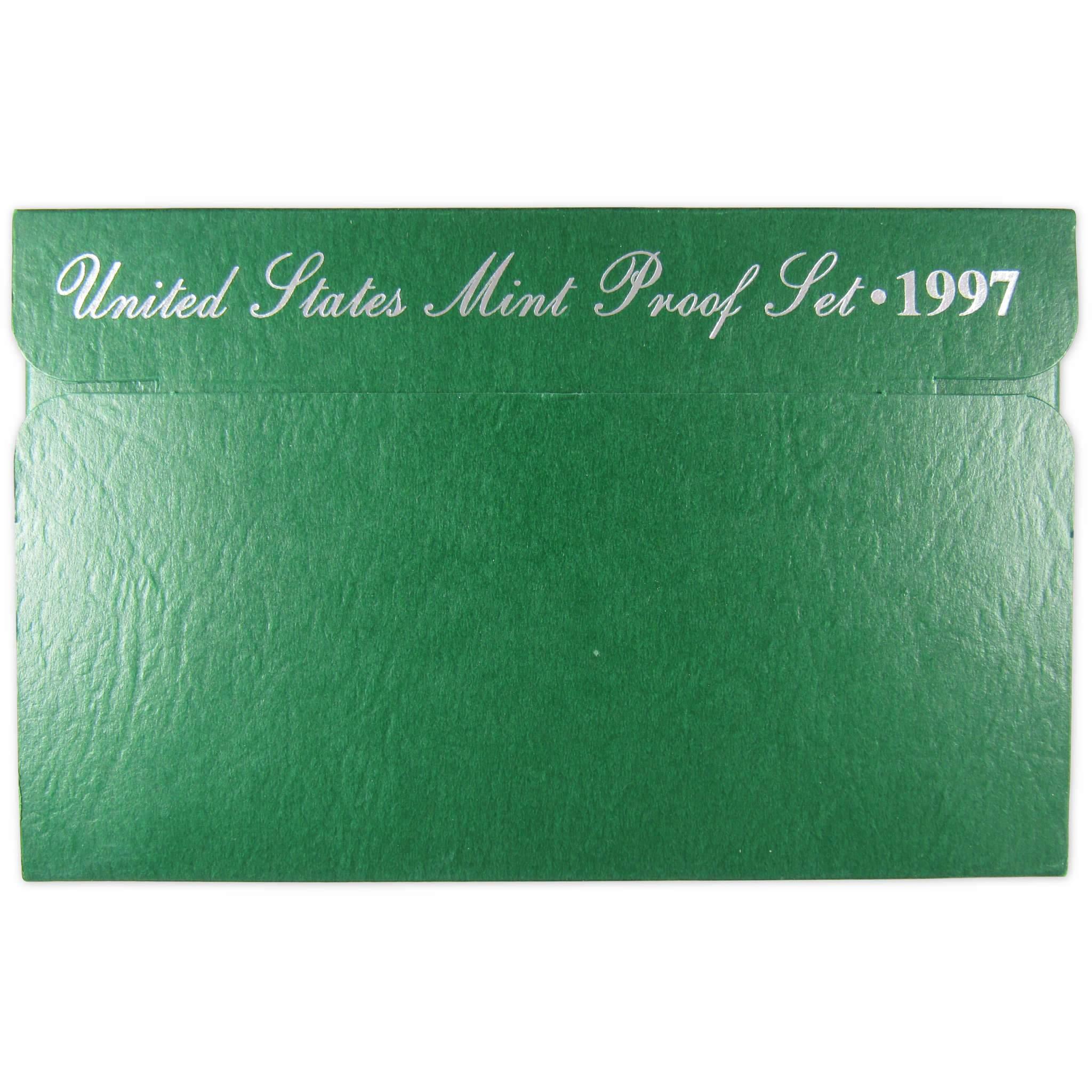 1997 Clad Proof Set U.S. Mint Original Government Packaging OGP Collectible