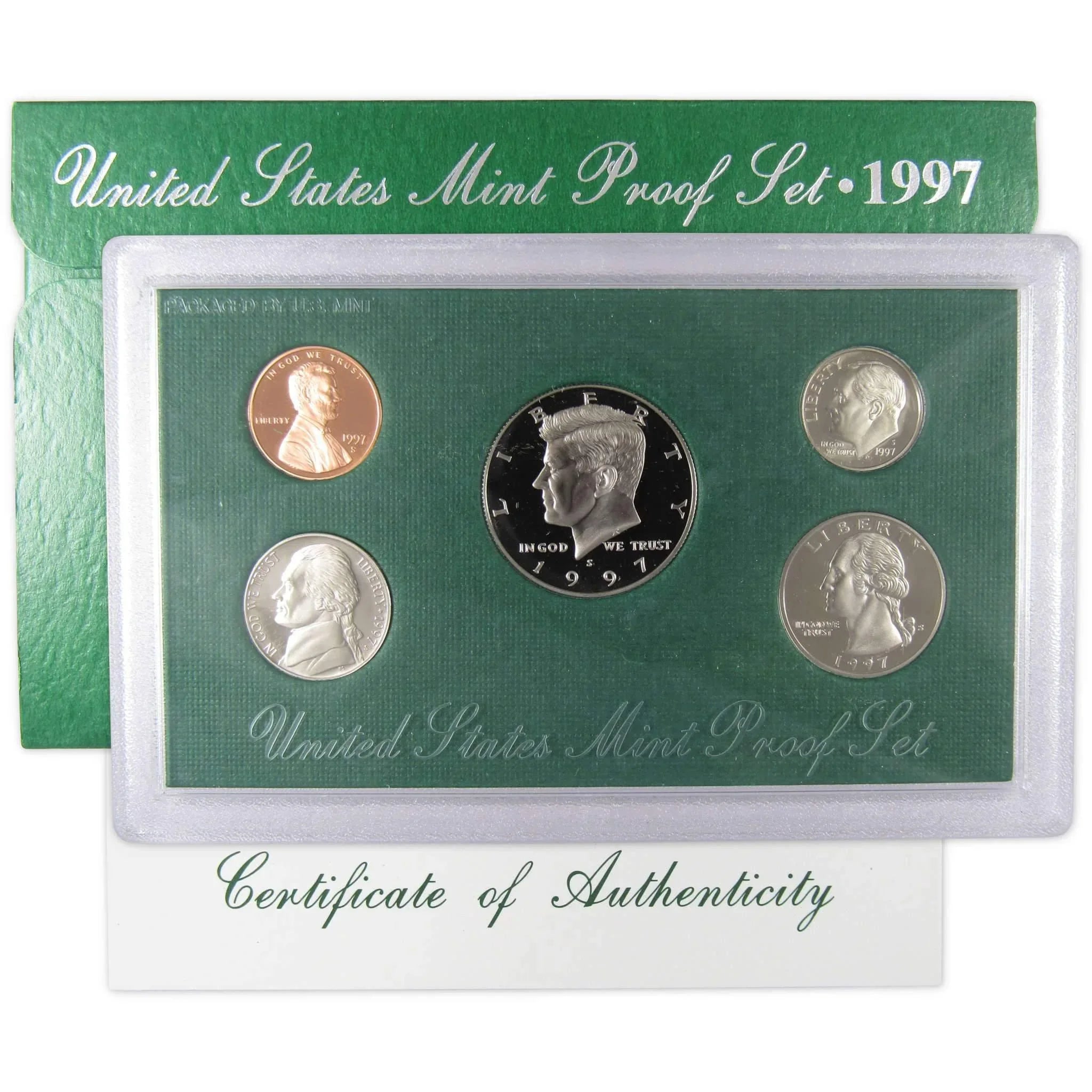 1997 Clad Proof Set U.S. Mint Original Government Packaging OGP Collectible