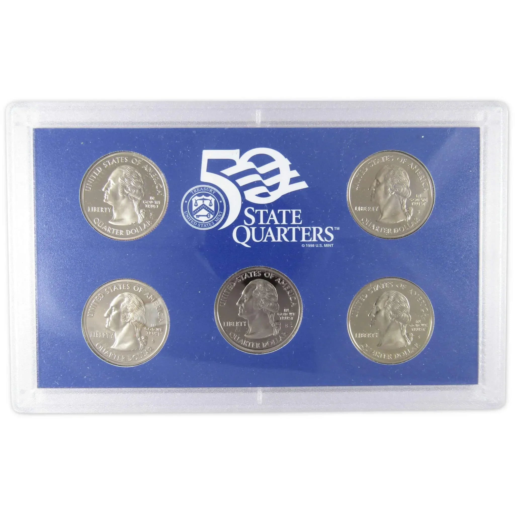 2000 Clad Proof Set U.S. Mint Original Government Packaging OGP Collectible