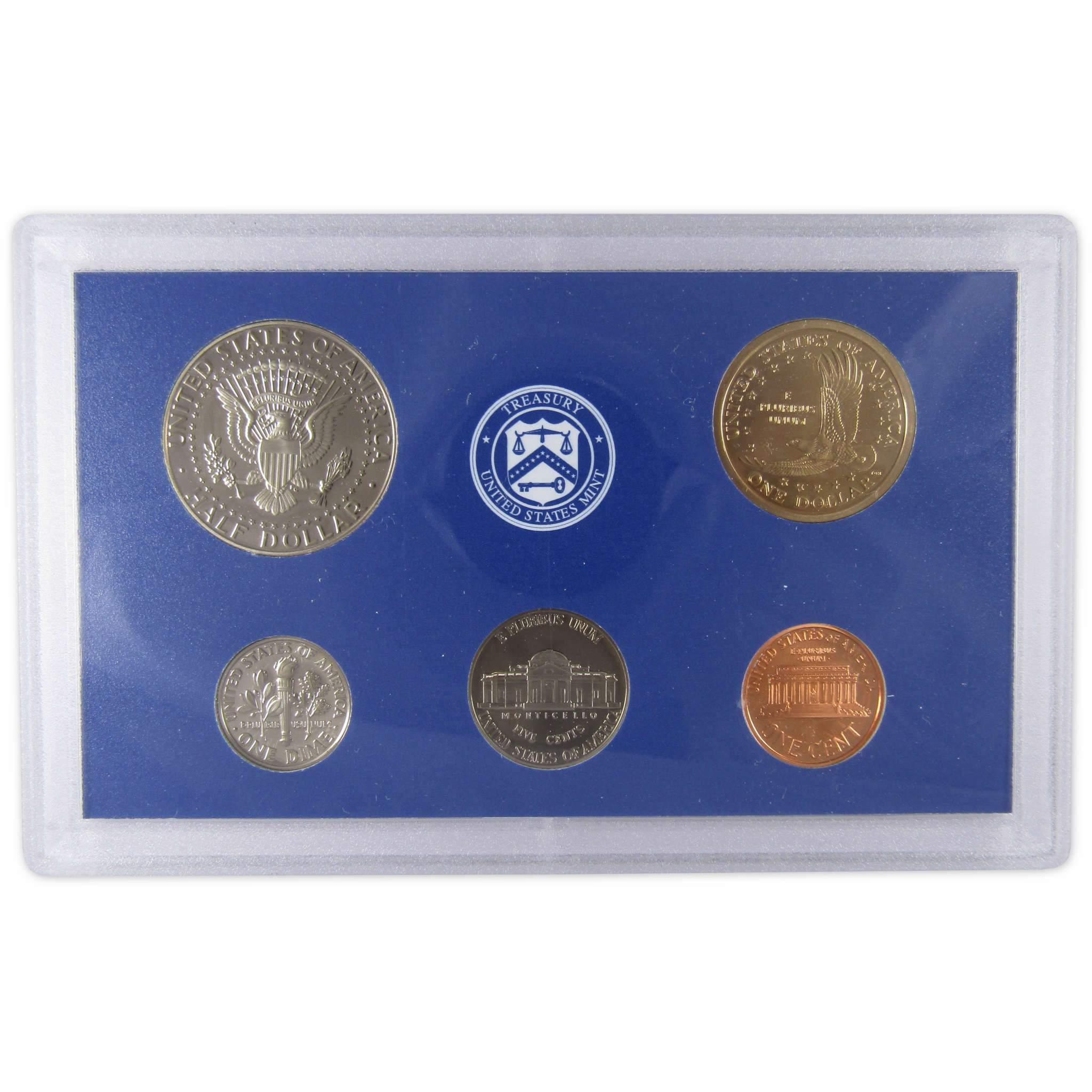 2001 Clad Proof Set U.S. Mint Original Government Packaging OGP Collectible