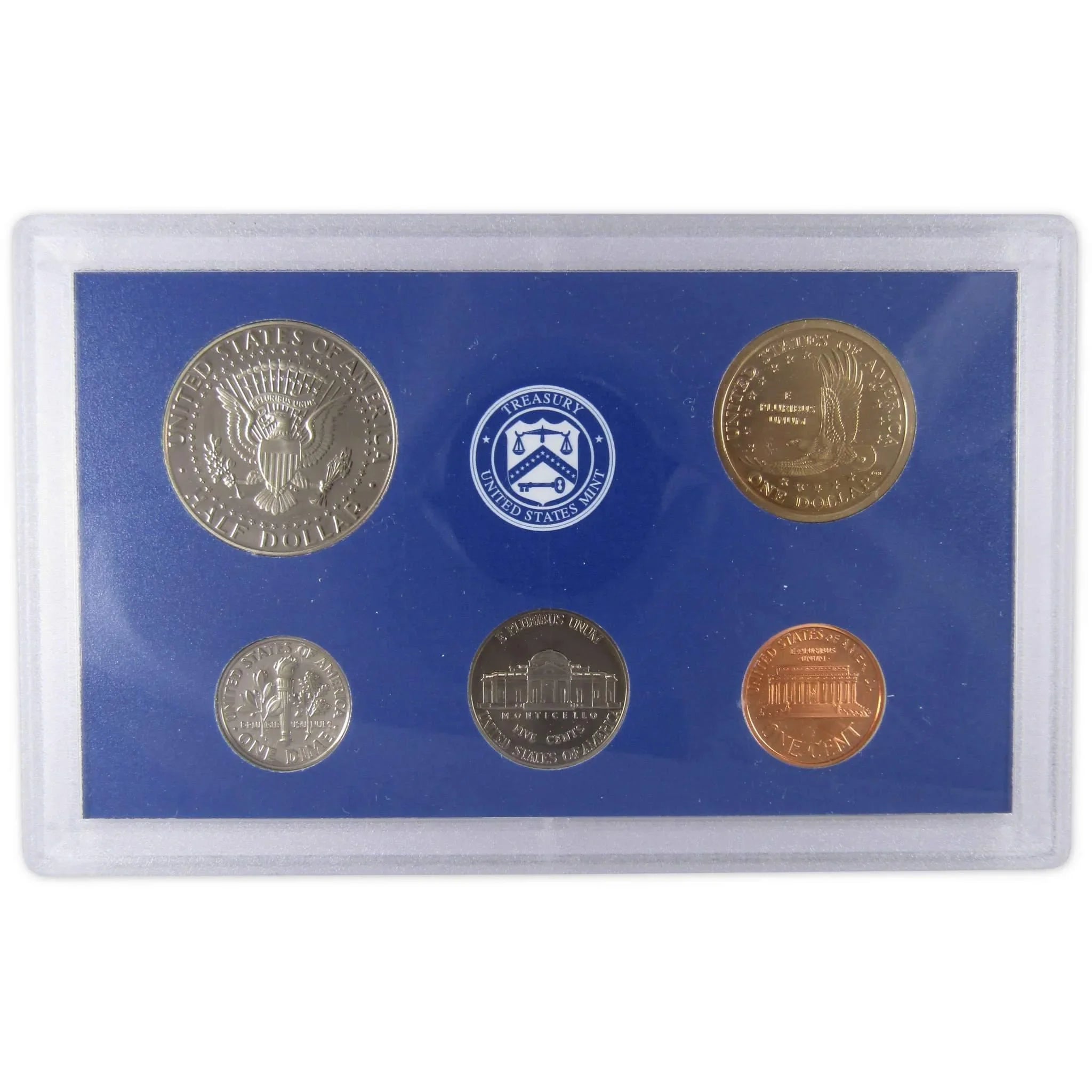 2001 Clad Proof Set U.S. Mint Original Government Packaging OGP Collectible