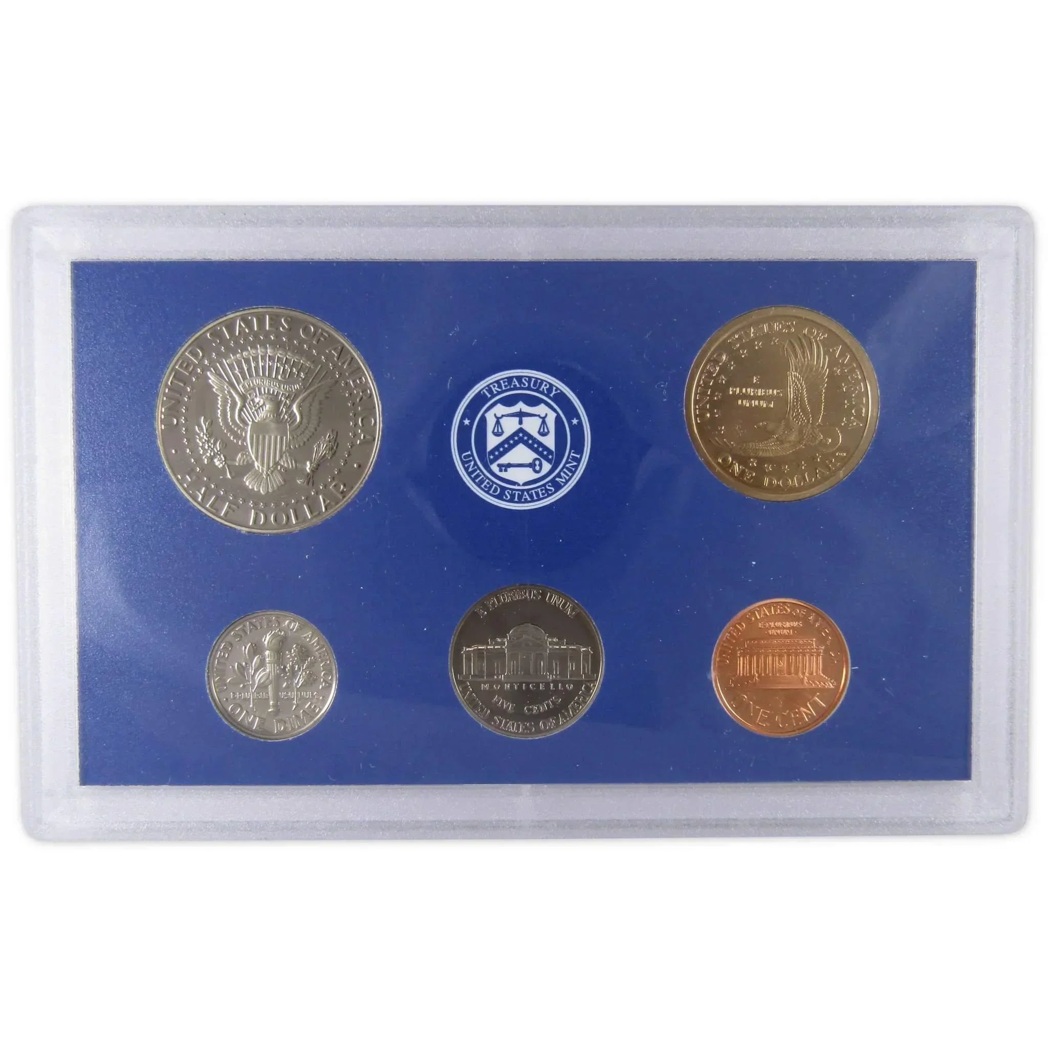 2001 Clad Proof Set U.S. Mint Original Government Packaging OGP Collectible