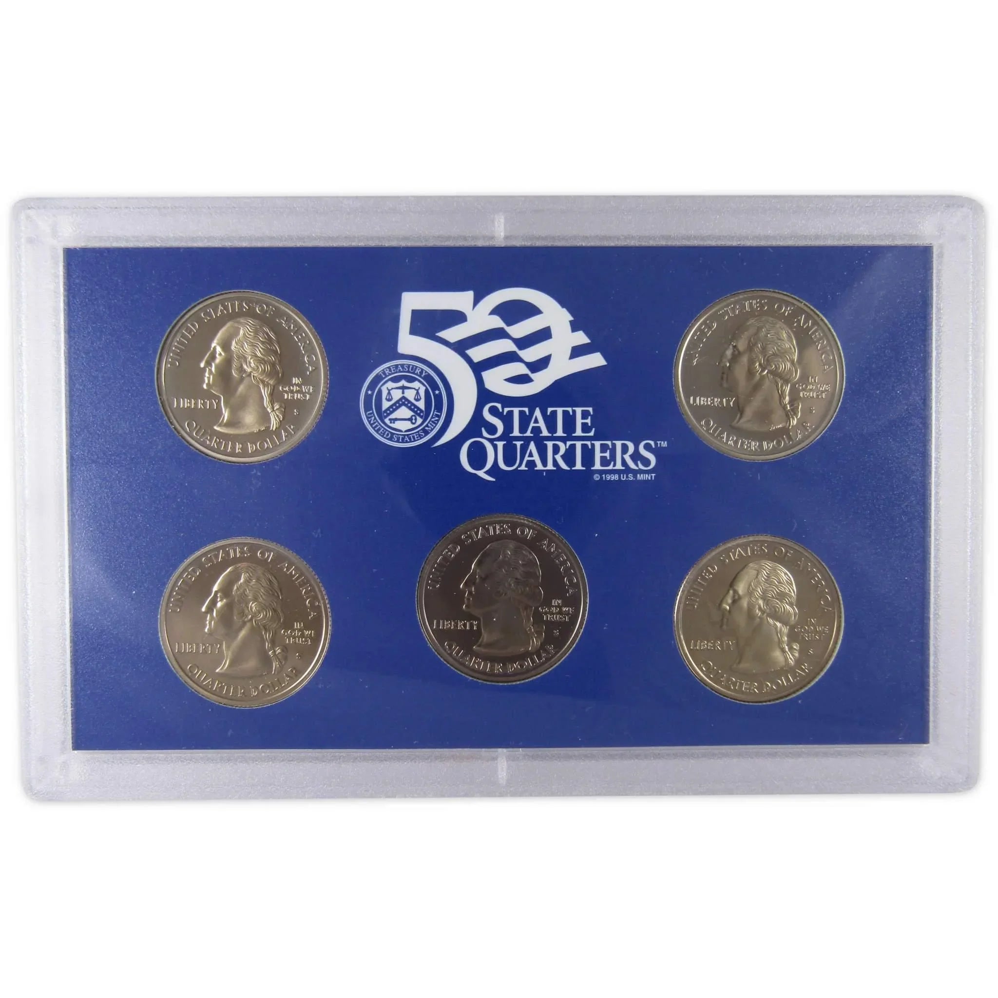 2001 Clad Proof Set U.S. Mint Original Government Packaging OGP Collectible