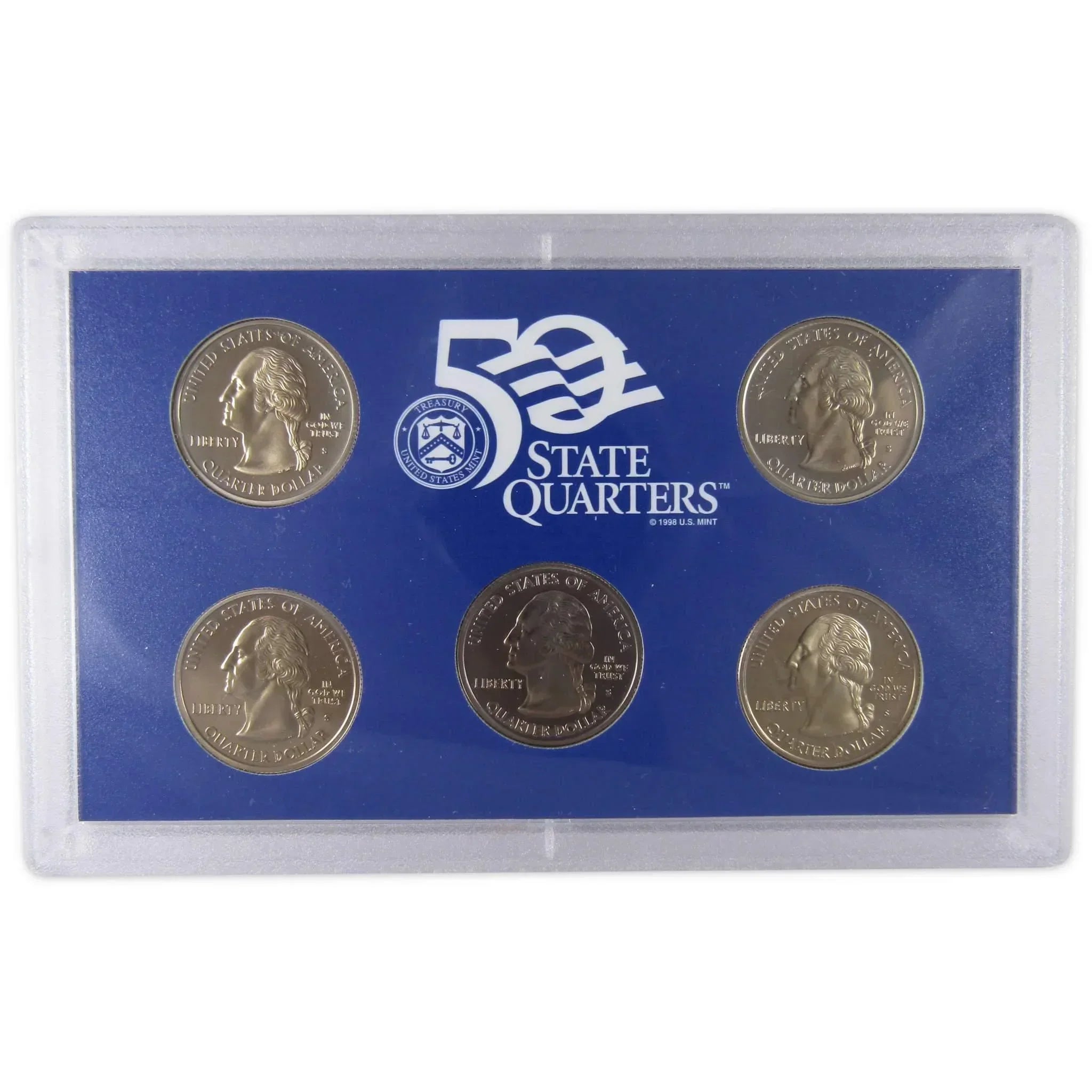 2001 Clad Proof Set U.S. Mint Original Government Packaging OGP Collectible