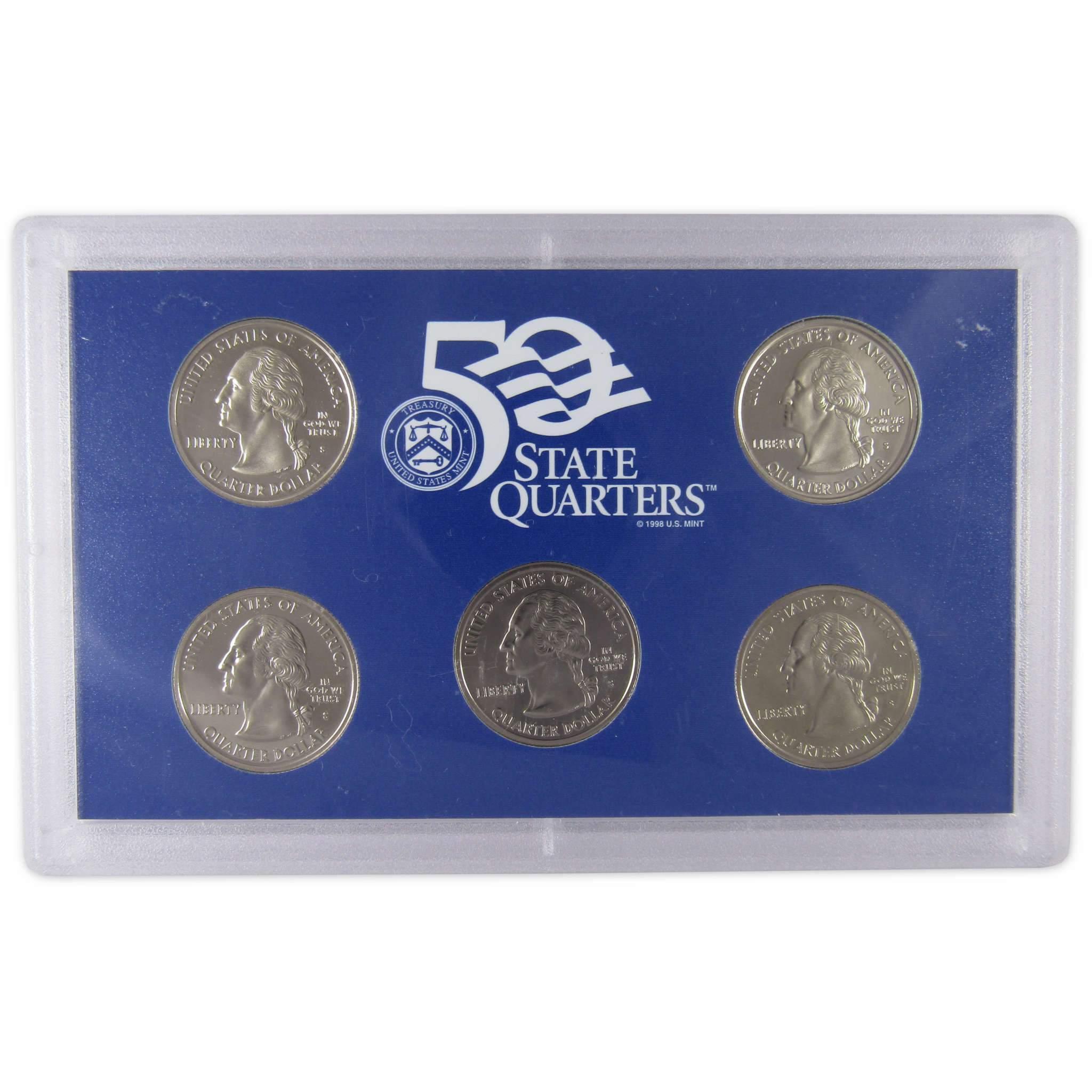 2002 Clad Proof Set U.S. Mint Original Government Packaging OGP Collectible