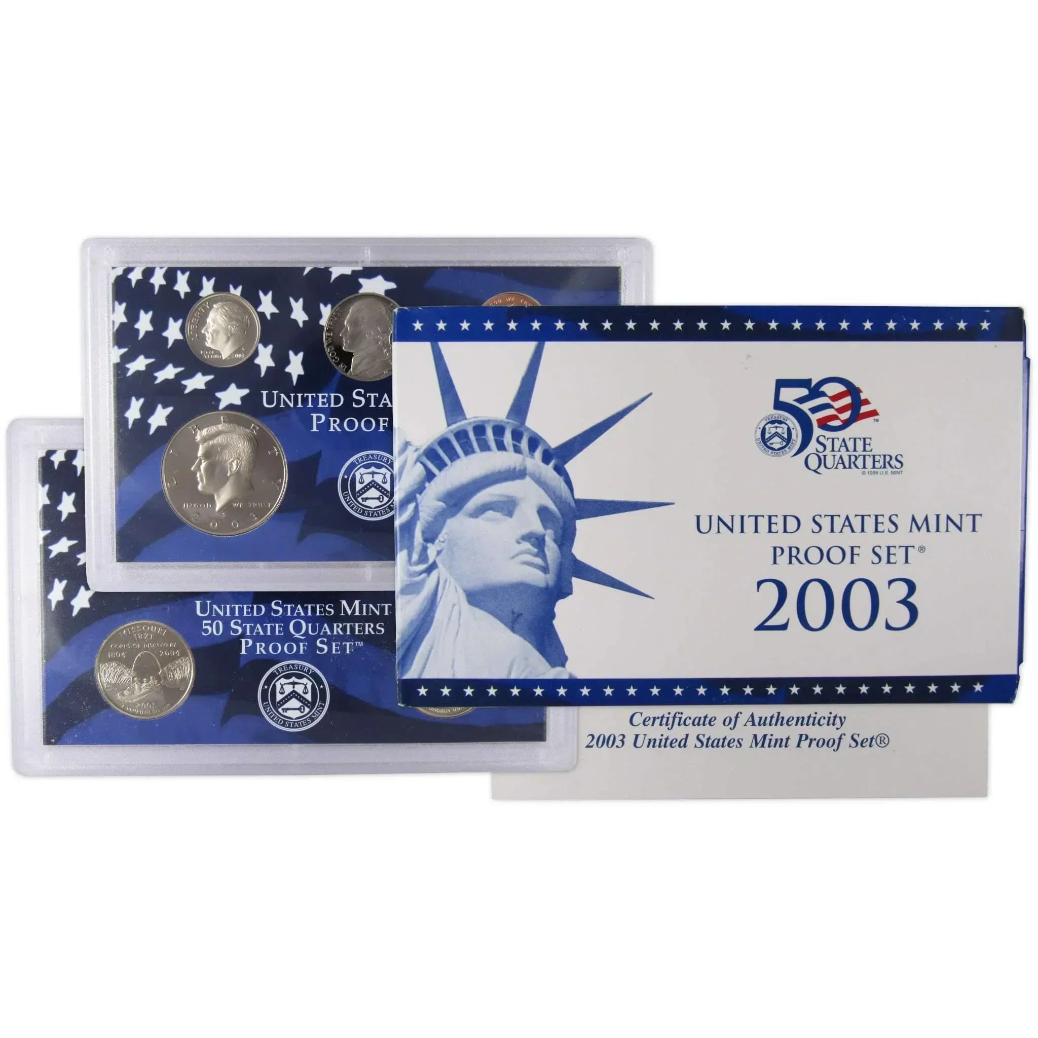 2003 Clad Proof Set U.S. Mint Original Government Packaging OGP Collectible