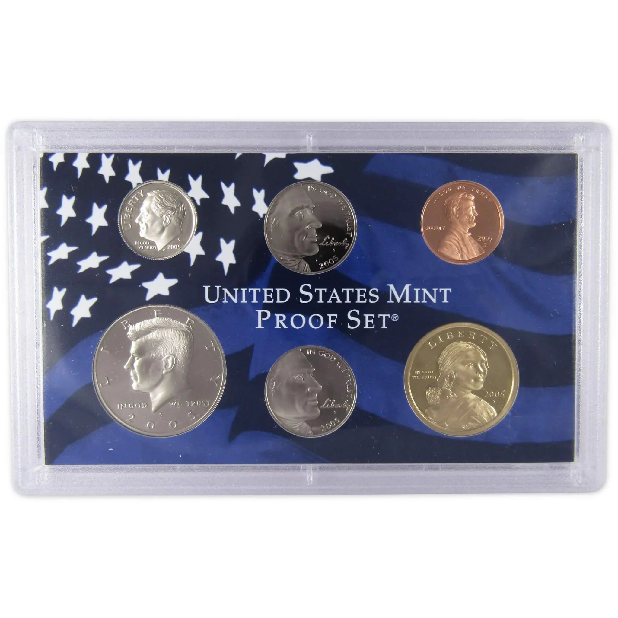 2005 Clad Proof Set U.S. Mint Original Government Packaging OGP Collectible