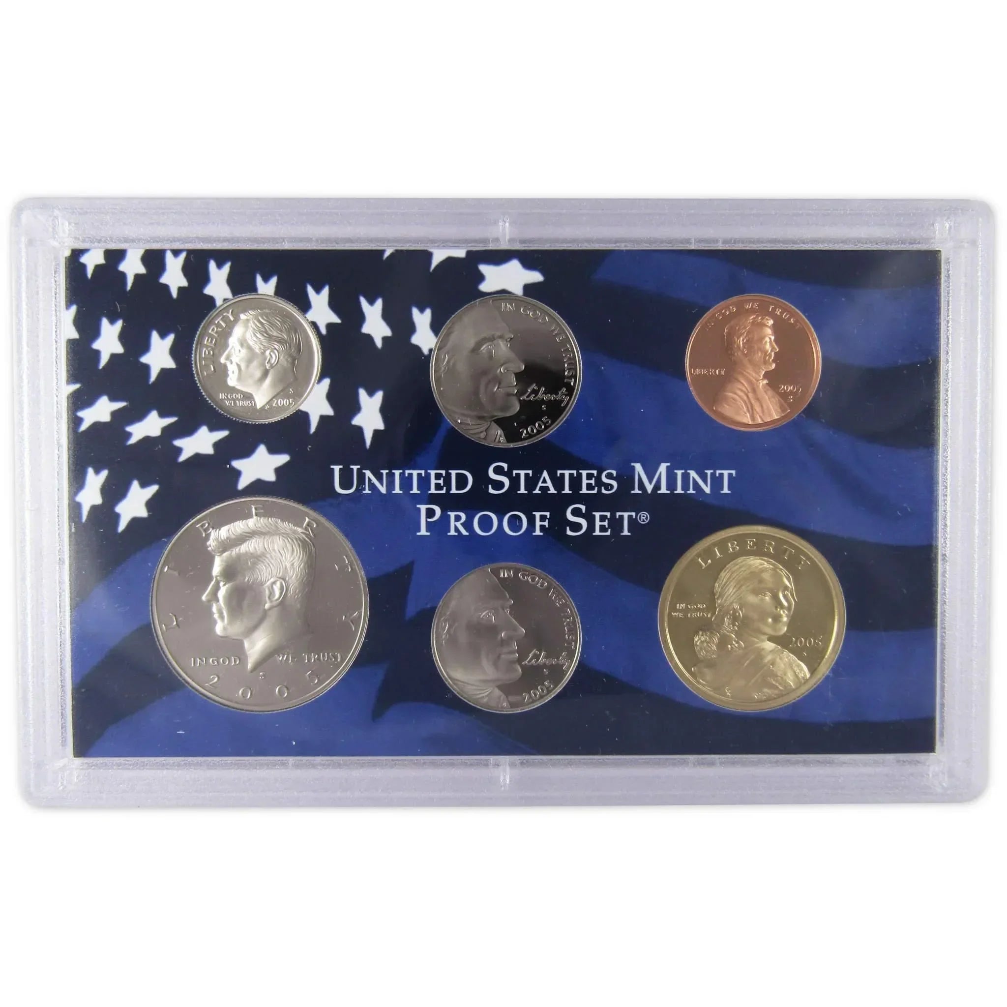 2005 Clad Proof Set U.S. Mint Original Government Packaging OGP Collectible