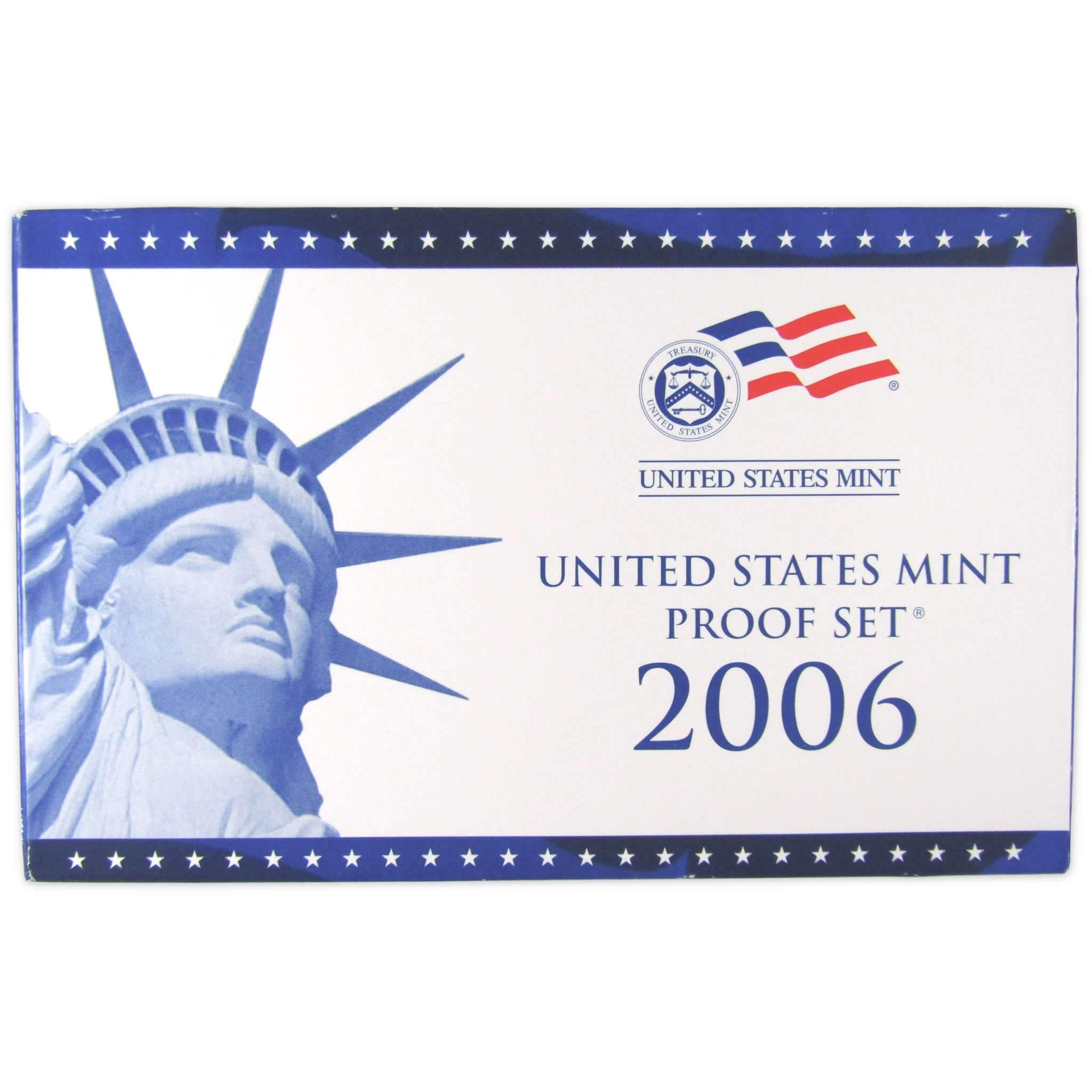 2006 Clad Proof Set U.S. Mint Original Government Packaging OGP Collectible