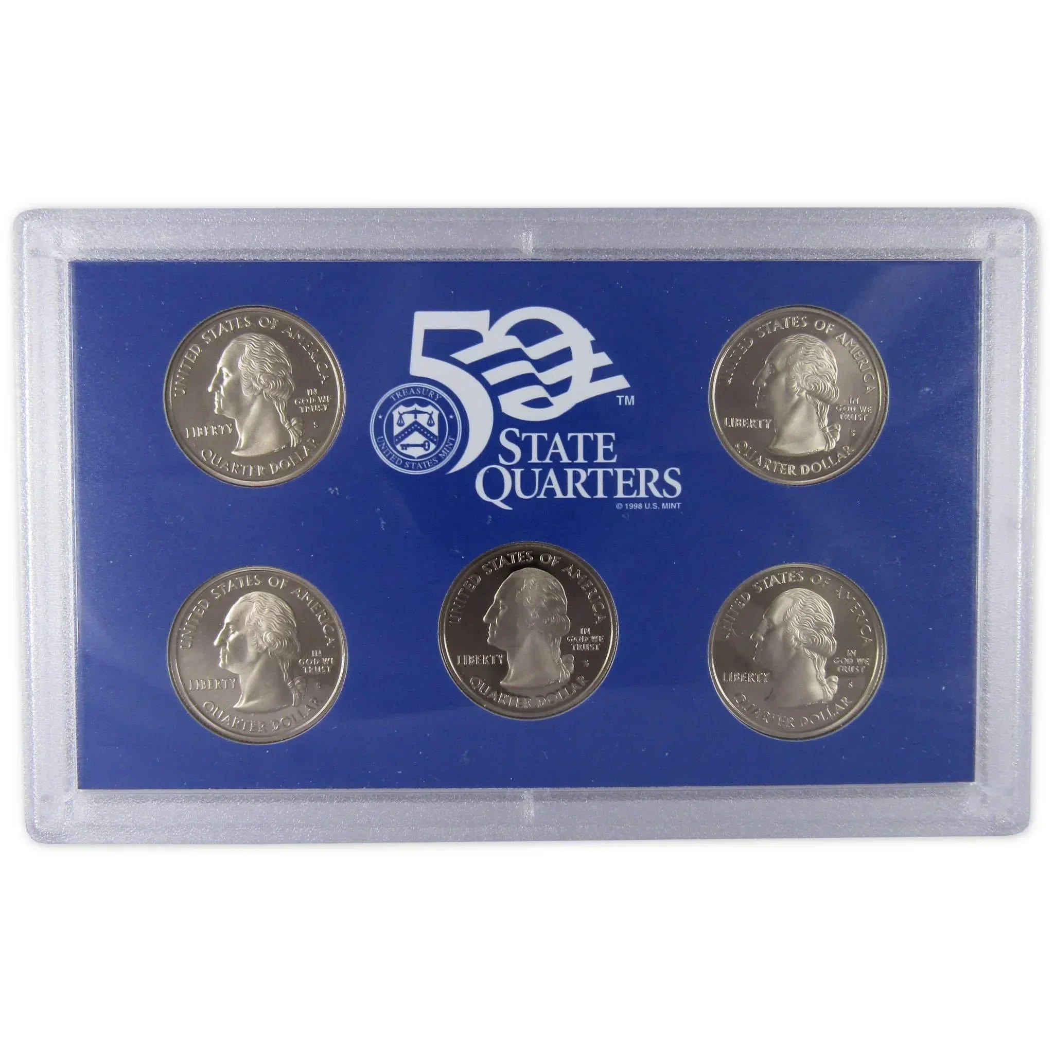 2008 Clad Proof Set U.S. Mint Original Government Packaging OGP Collectible