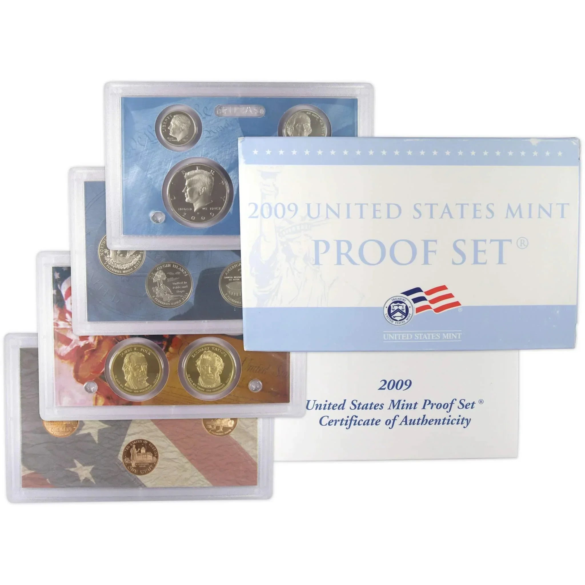 2009 Clad Proof Set U.S. Mint Original Government Packaging OGP Collectible