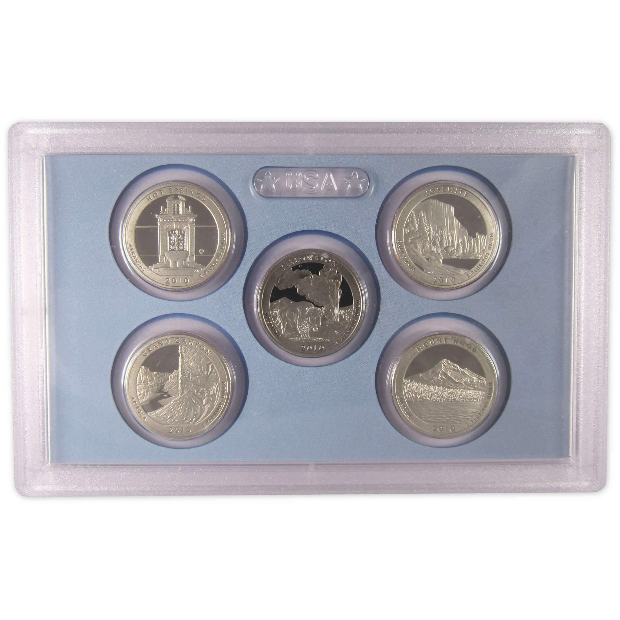 2010 Clad Proof Set U.S. Mint Original Government Packaging OGP Collectible