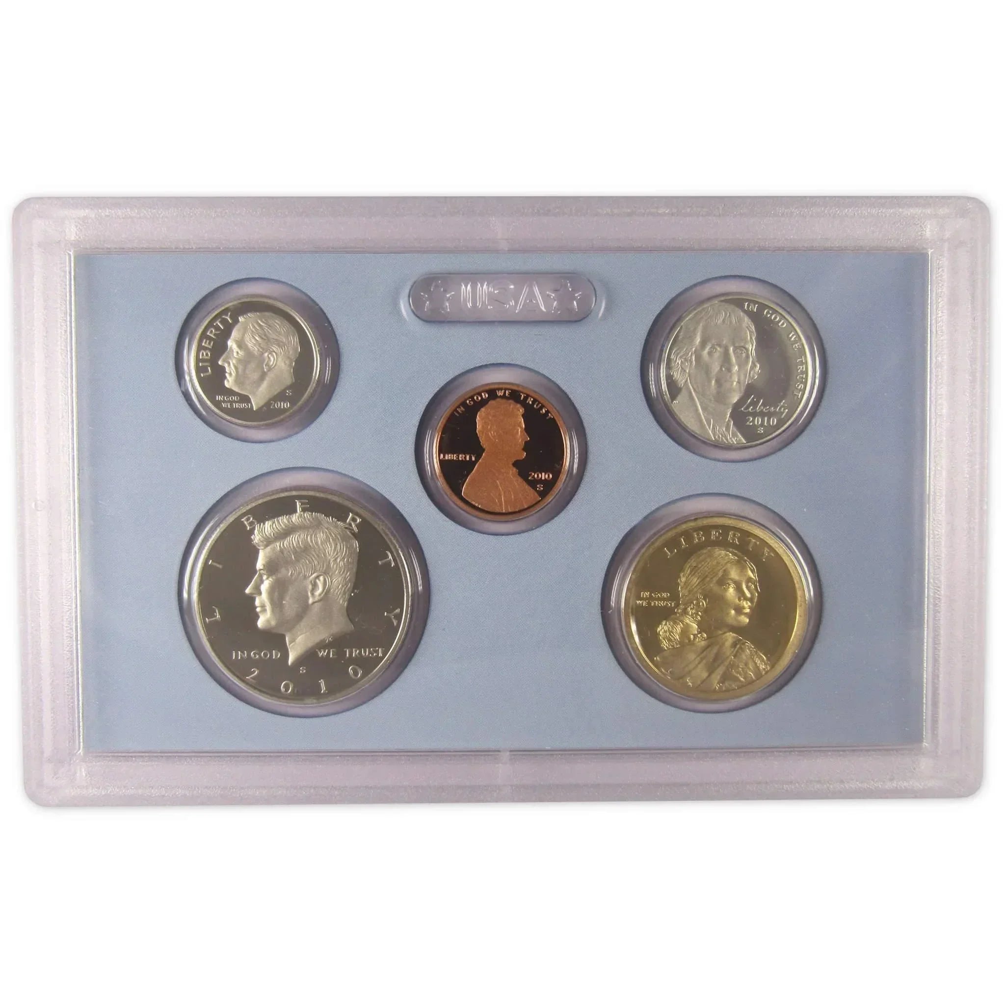 2010 Clad Proof Set U.S. Mint Original Government Packaging OGP Collectible