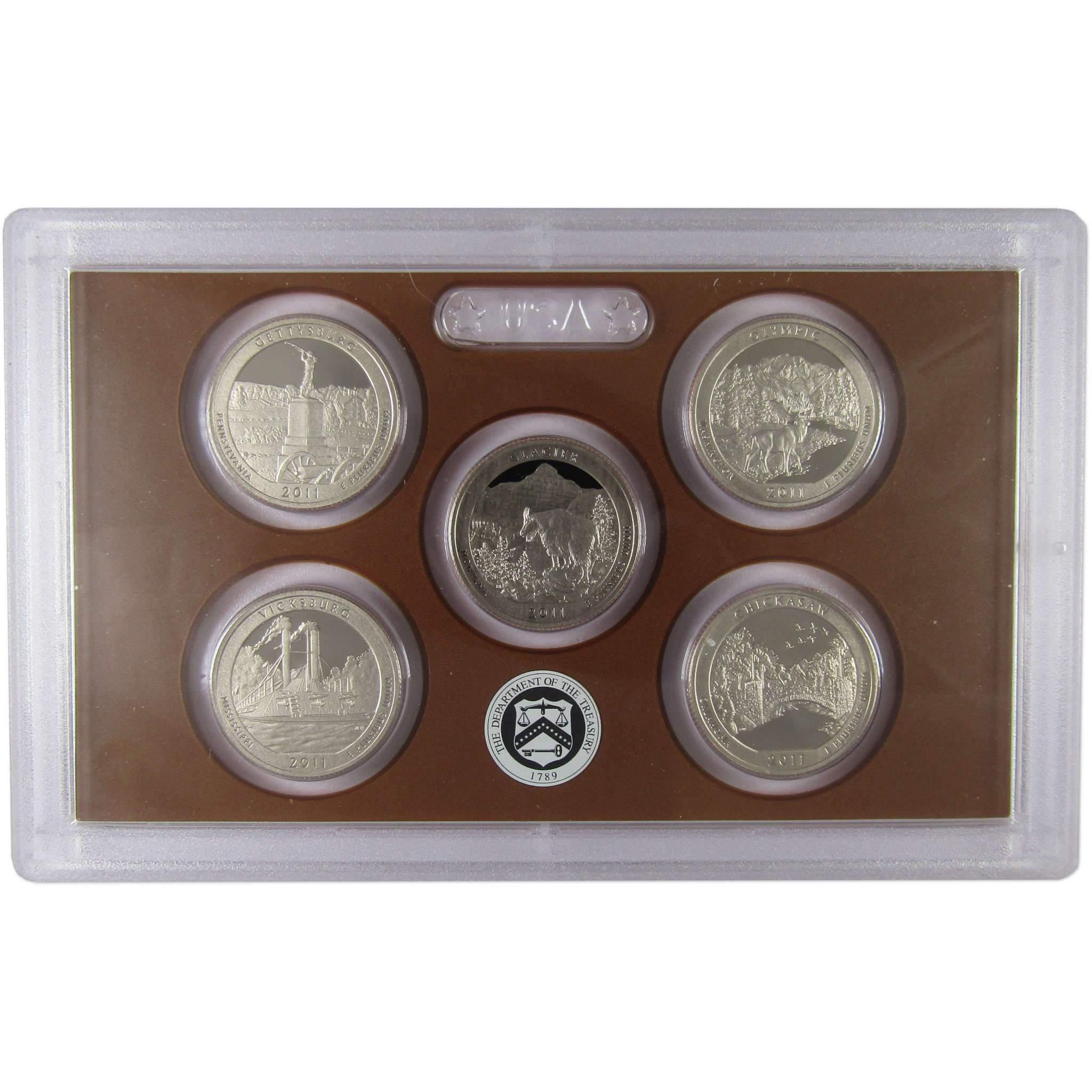 2011 Clad Proof Set U.S. Mint Original Government Packaging OGP Collectible