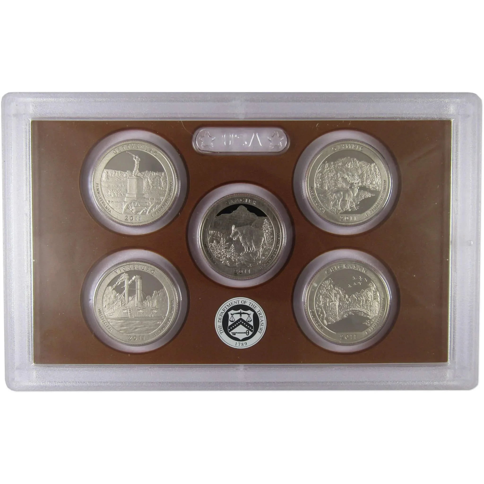 2011 Clad Proof Set U.S. Mint Original Government Packaging OGP Collectible