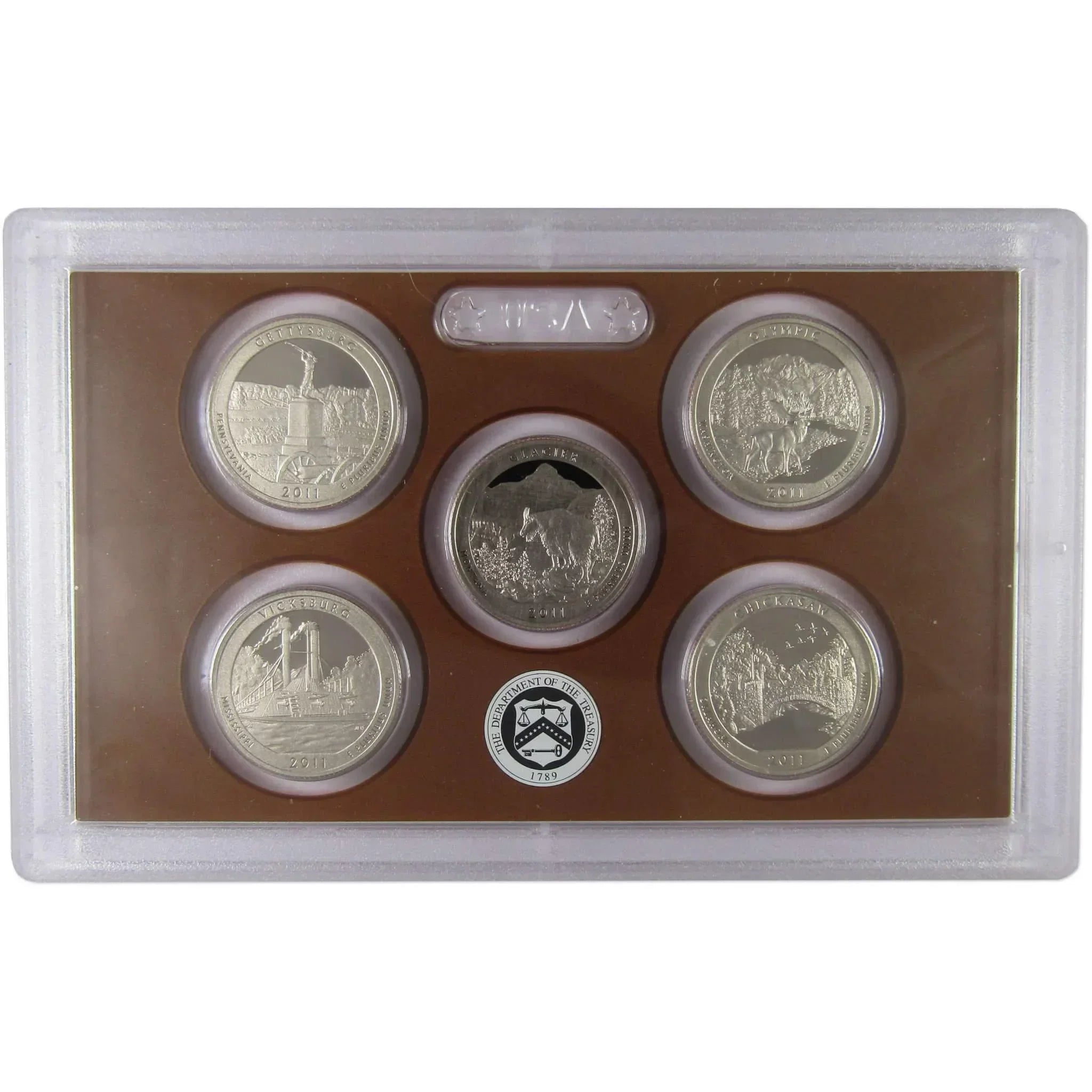 2011 Clad Proof Set U.S. Mint Original Government Packaging OGP Collectible