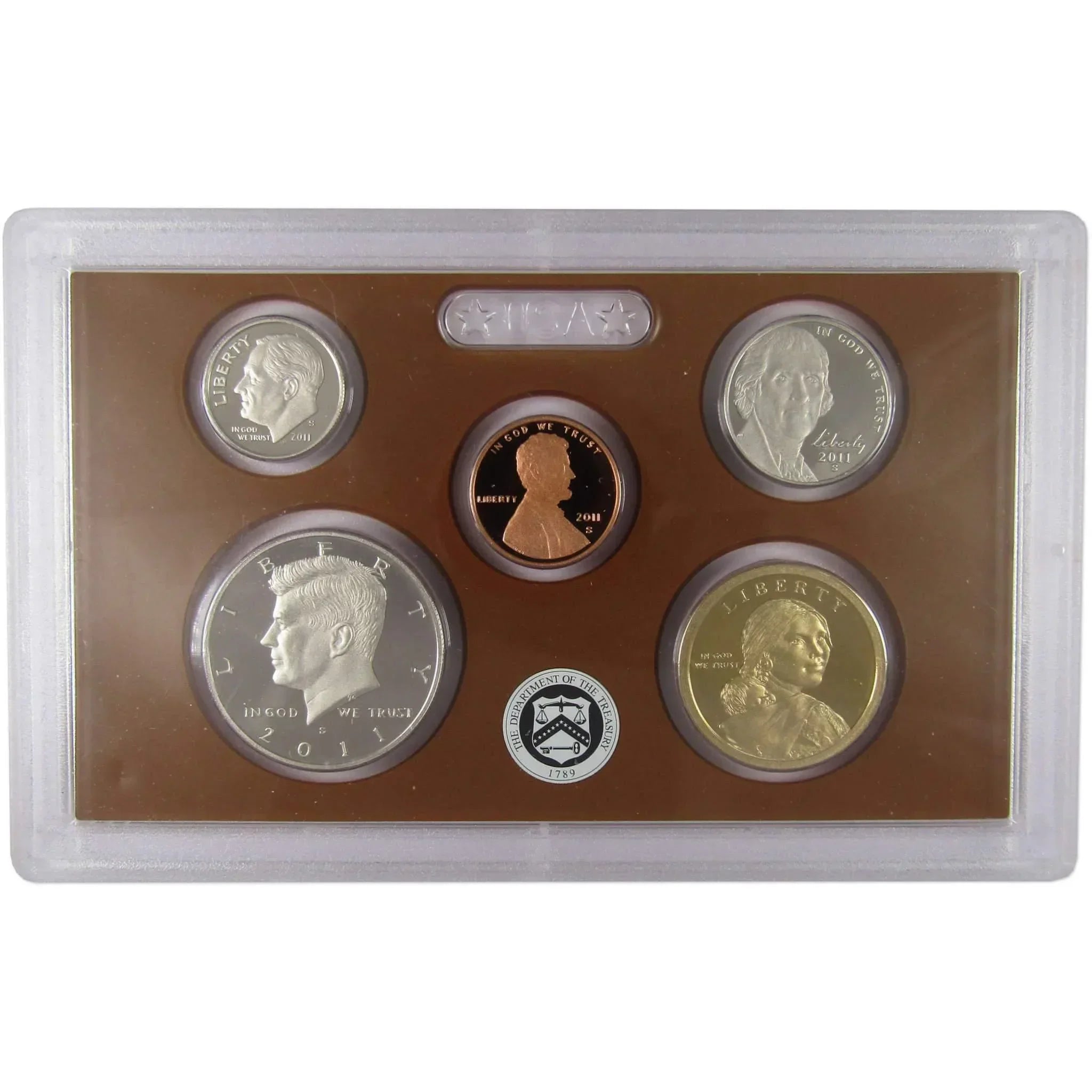 2011 Clad Proof Set U.S. Mint Original Government Packaging OGP Collectible