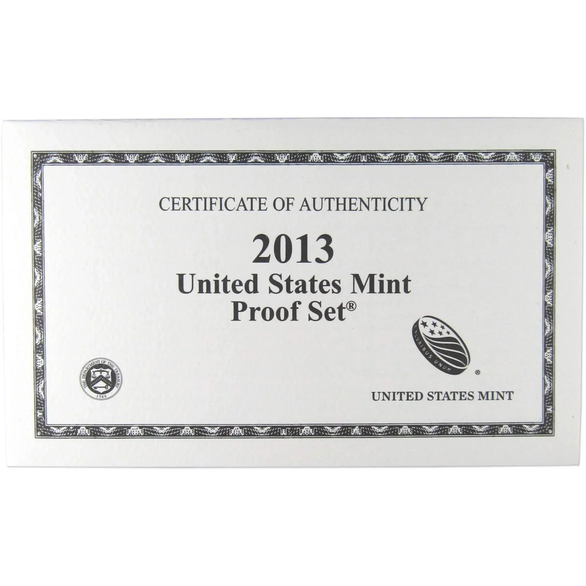 2013 Clad Proof Set U.S. Mint Original Government Packaging OGP Collectible