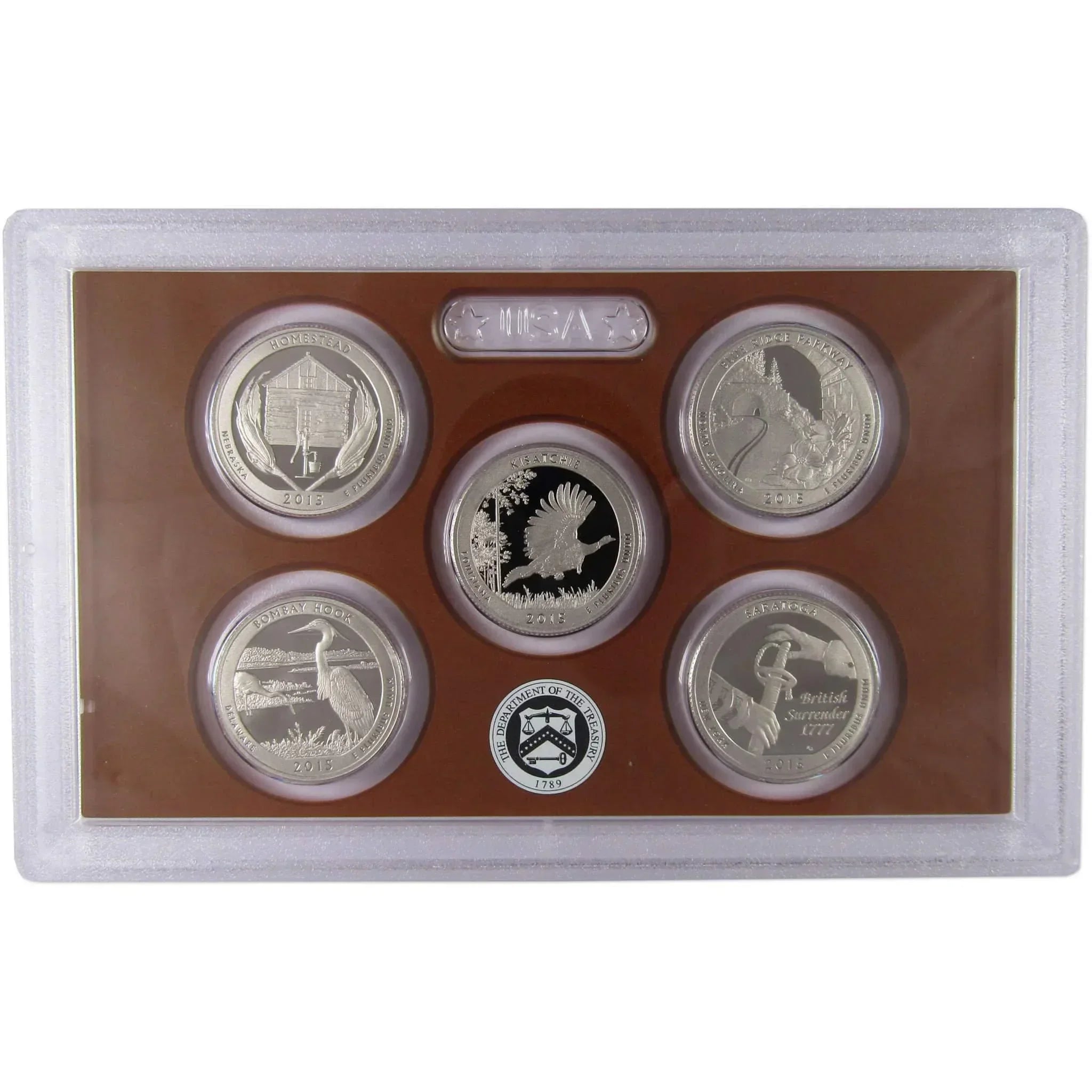 2015 Clad Proof Set U.S. Mint Original Government Packaging OGP Collectible