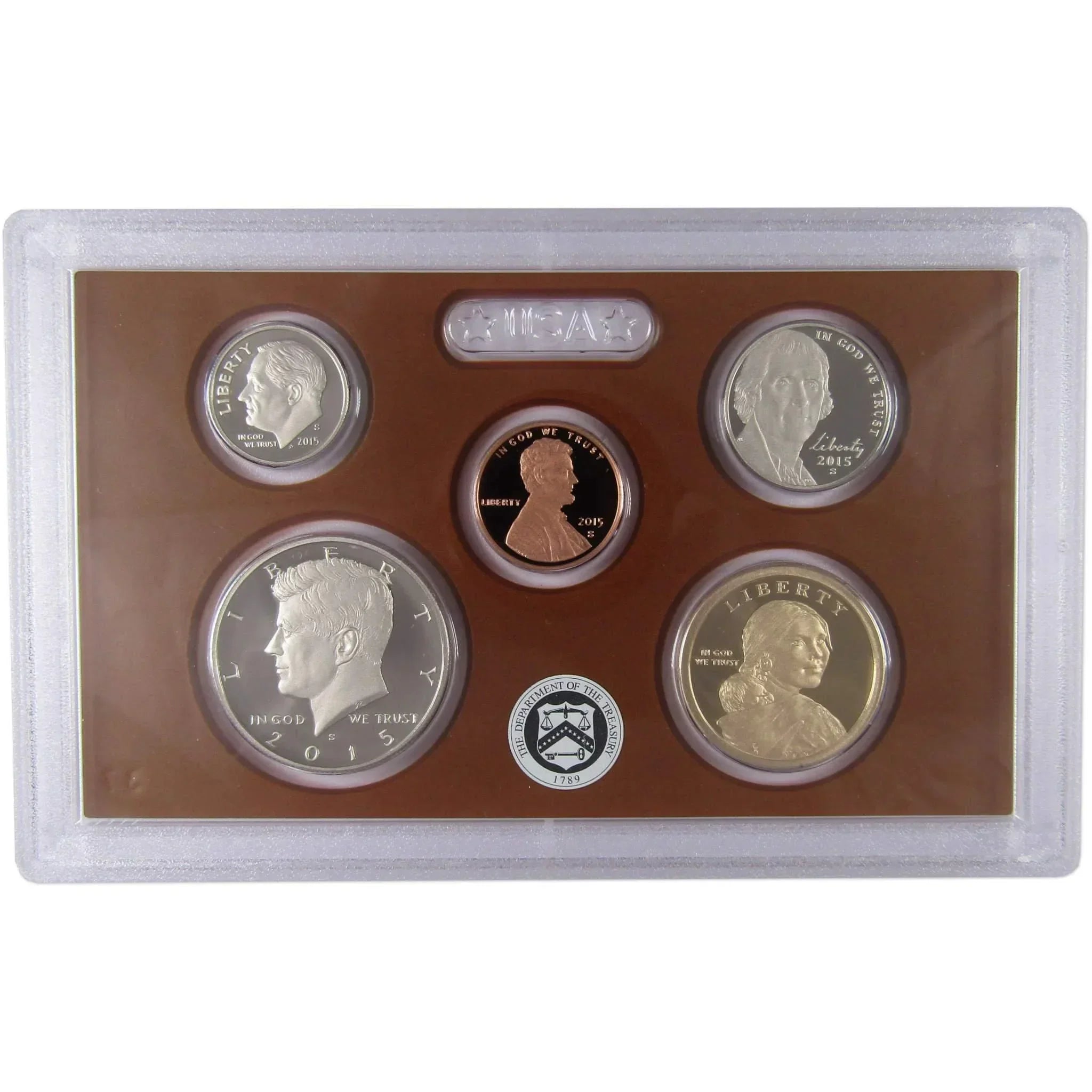 2015 Clad Proof Set U.S. Mint Original Government Packaging OGP Collectible