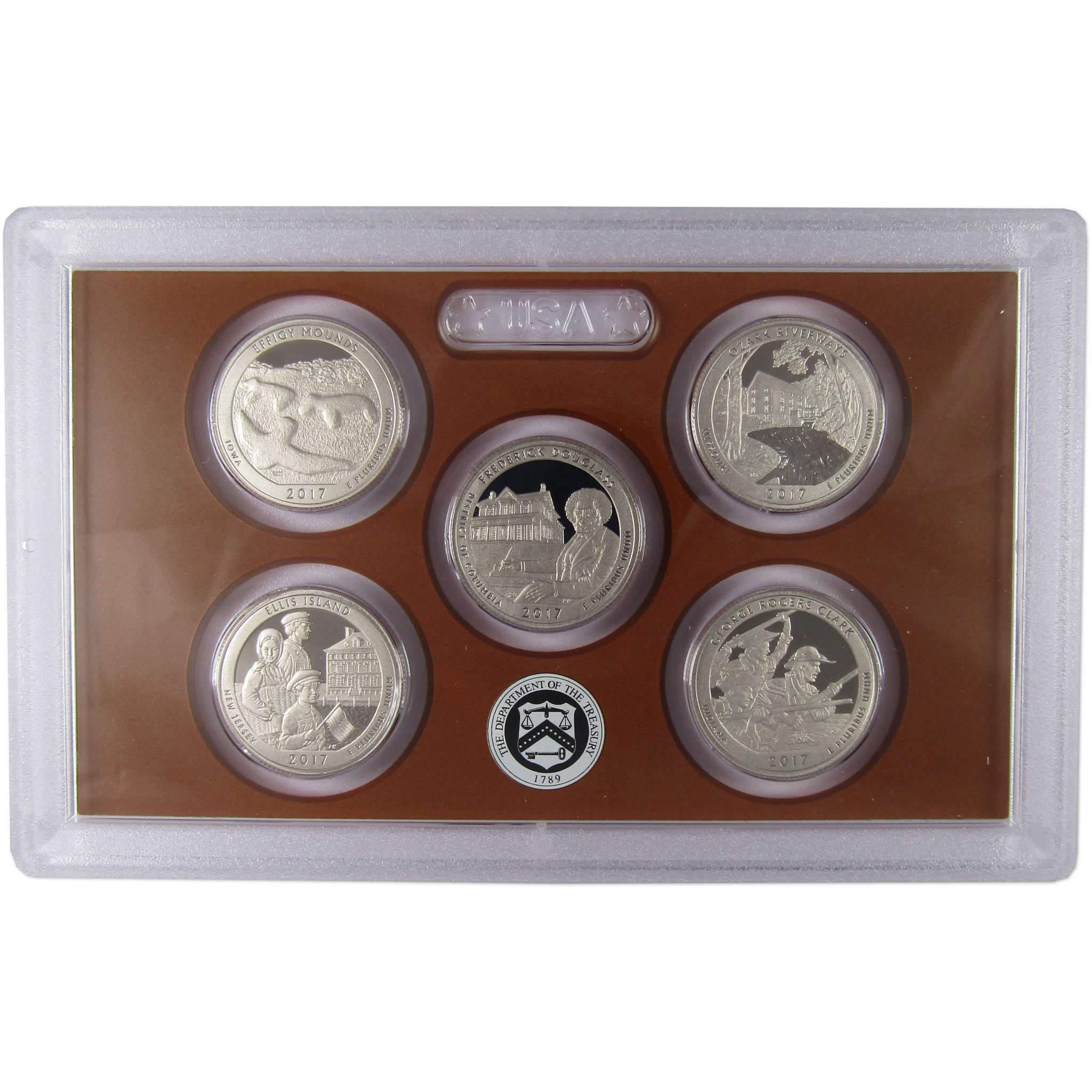 2017 Clad Proof Set U.S. Mint Original Government Packaging OGP Collectible