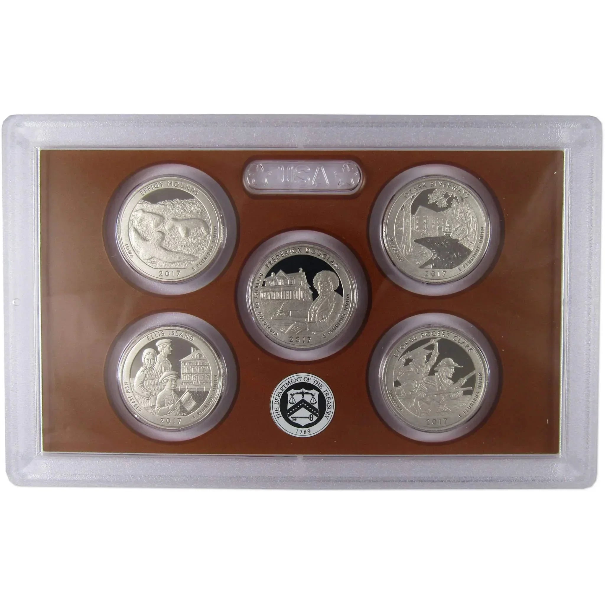 2017 Clad Proof Set U.S. Mint Original Government Packaging OGP Collectible