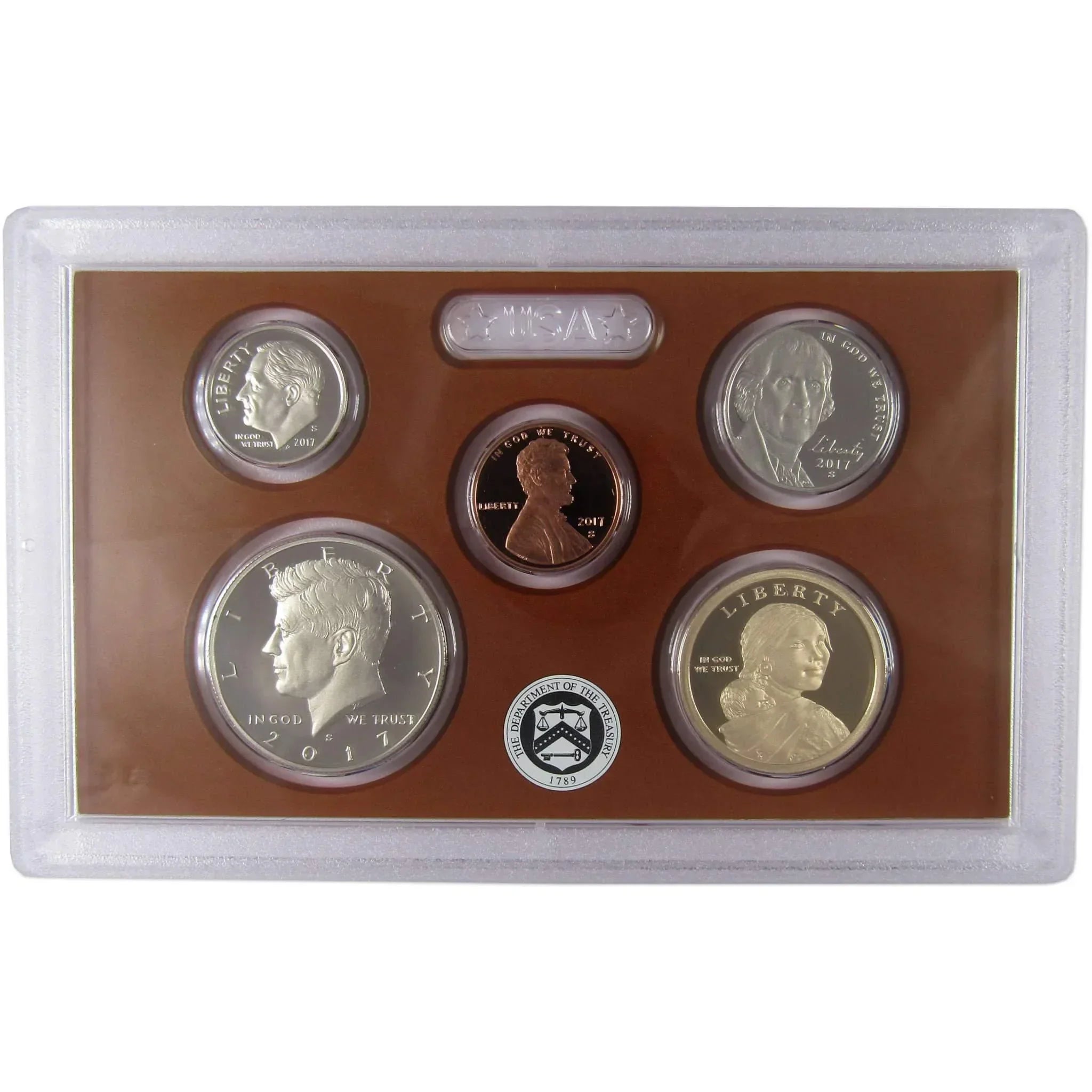 2017 Clad Proof Set U.S. Mint Original Government Packaging OGP Collectible
