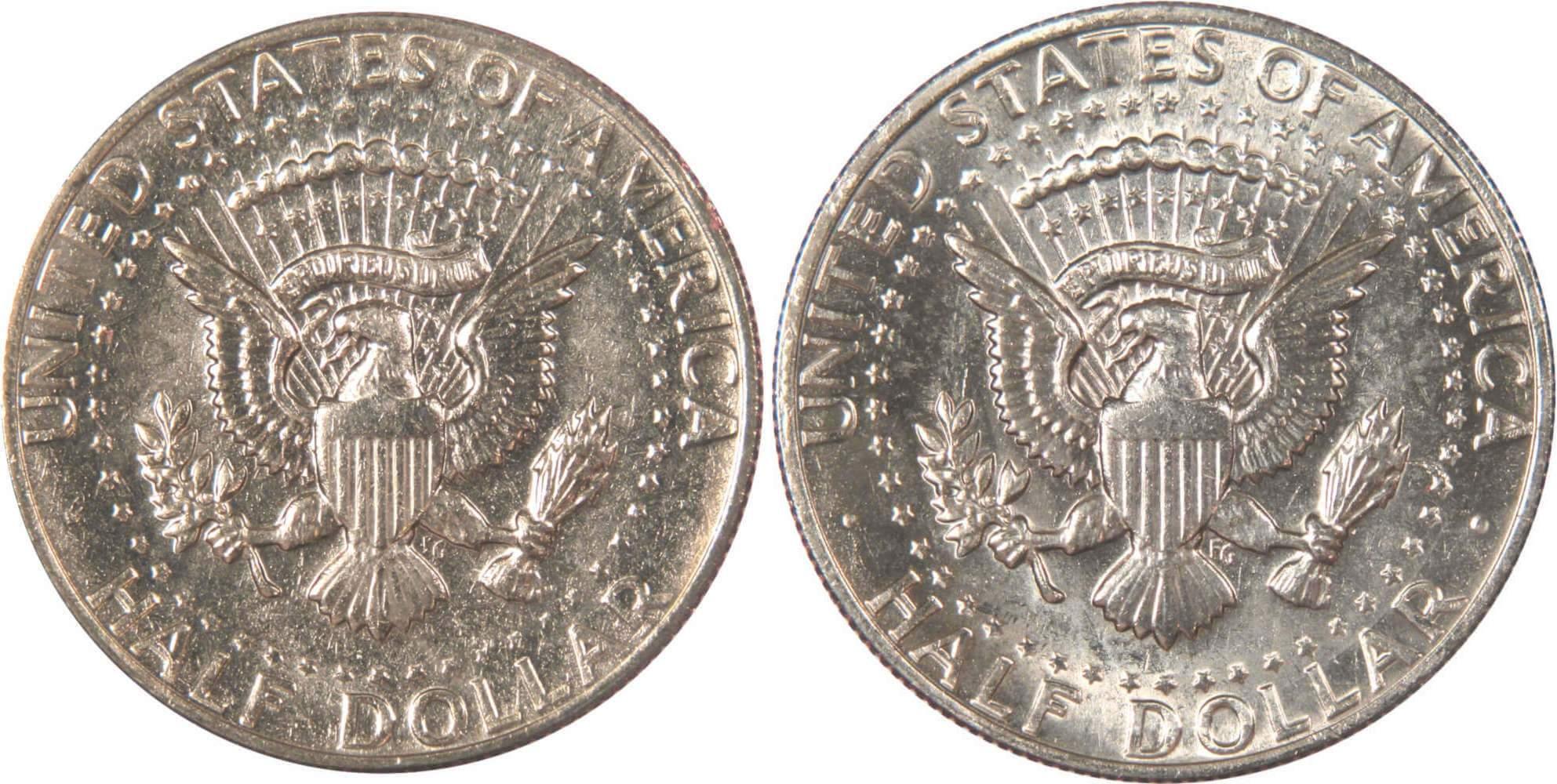 1979 P&D Kennedy Half Dollar 2 Coin Set BU Uncirculated Mint State 50c US