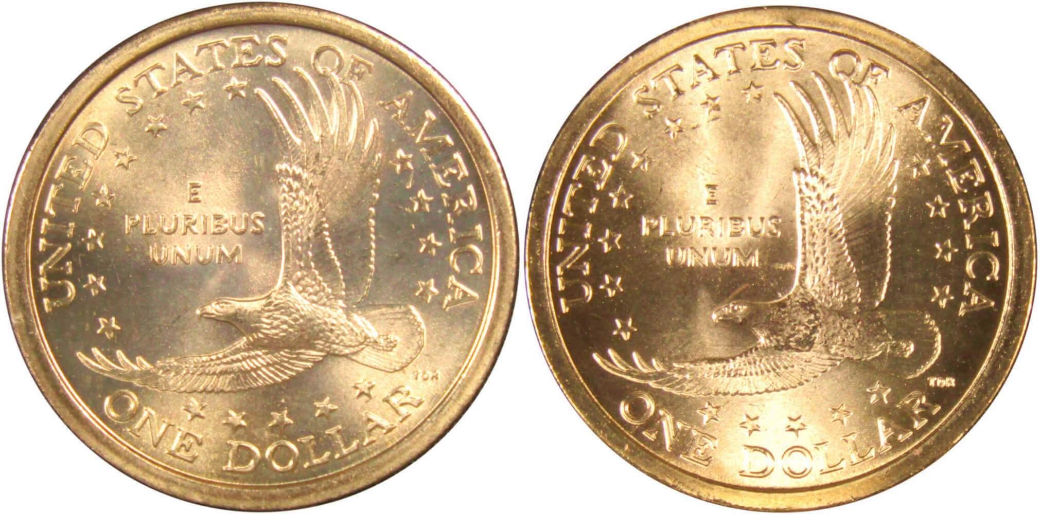 2000 P&D Sacagawea Native American Dollar 2 Coin Set BU Uncirculated $1