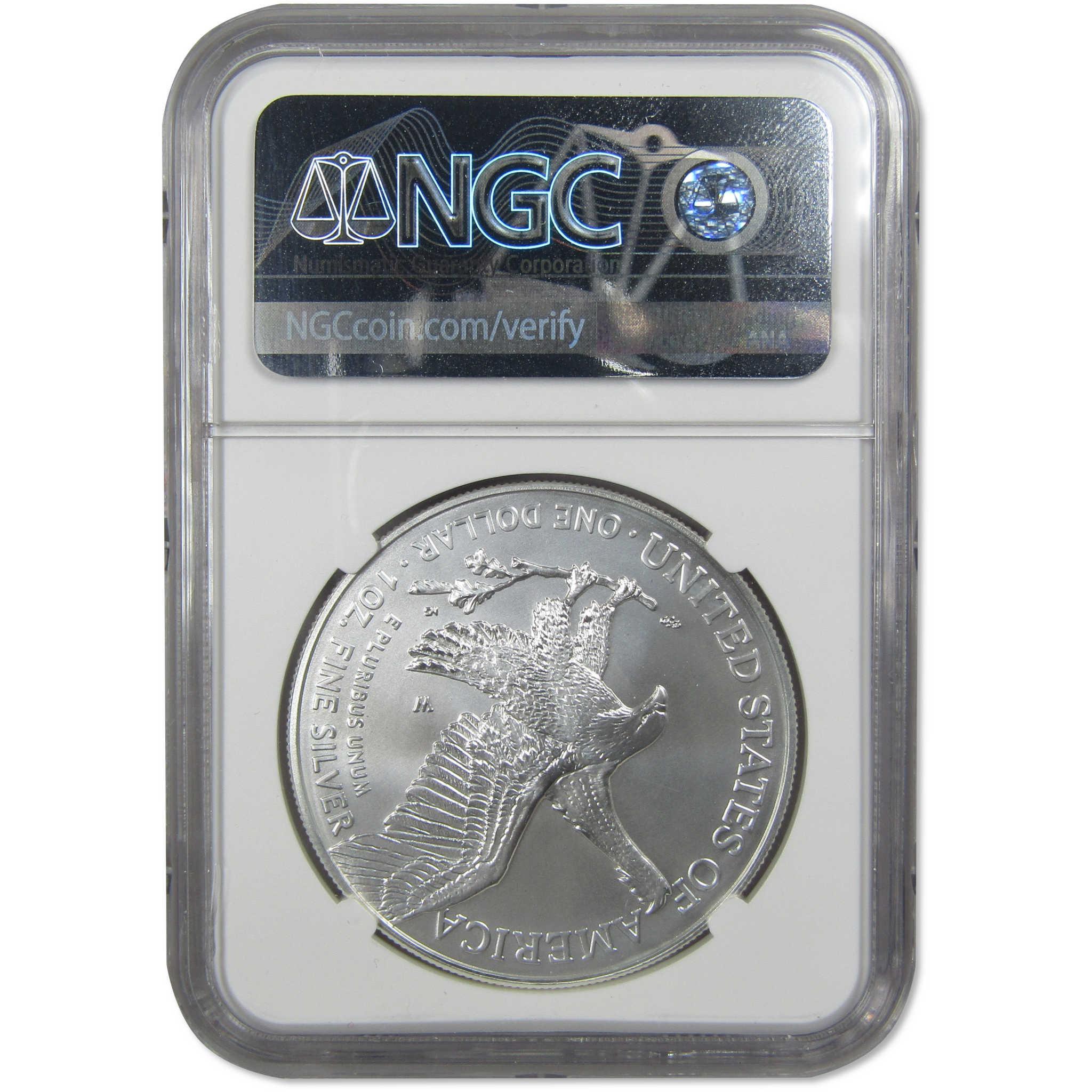 2022 W American Silver Eagle MS70 NGC Adv Release Gaudioso SKU:OPC52