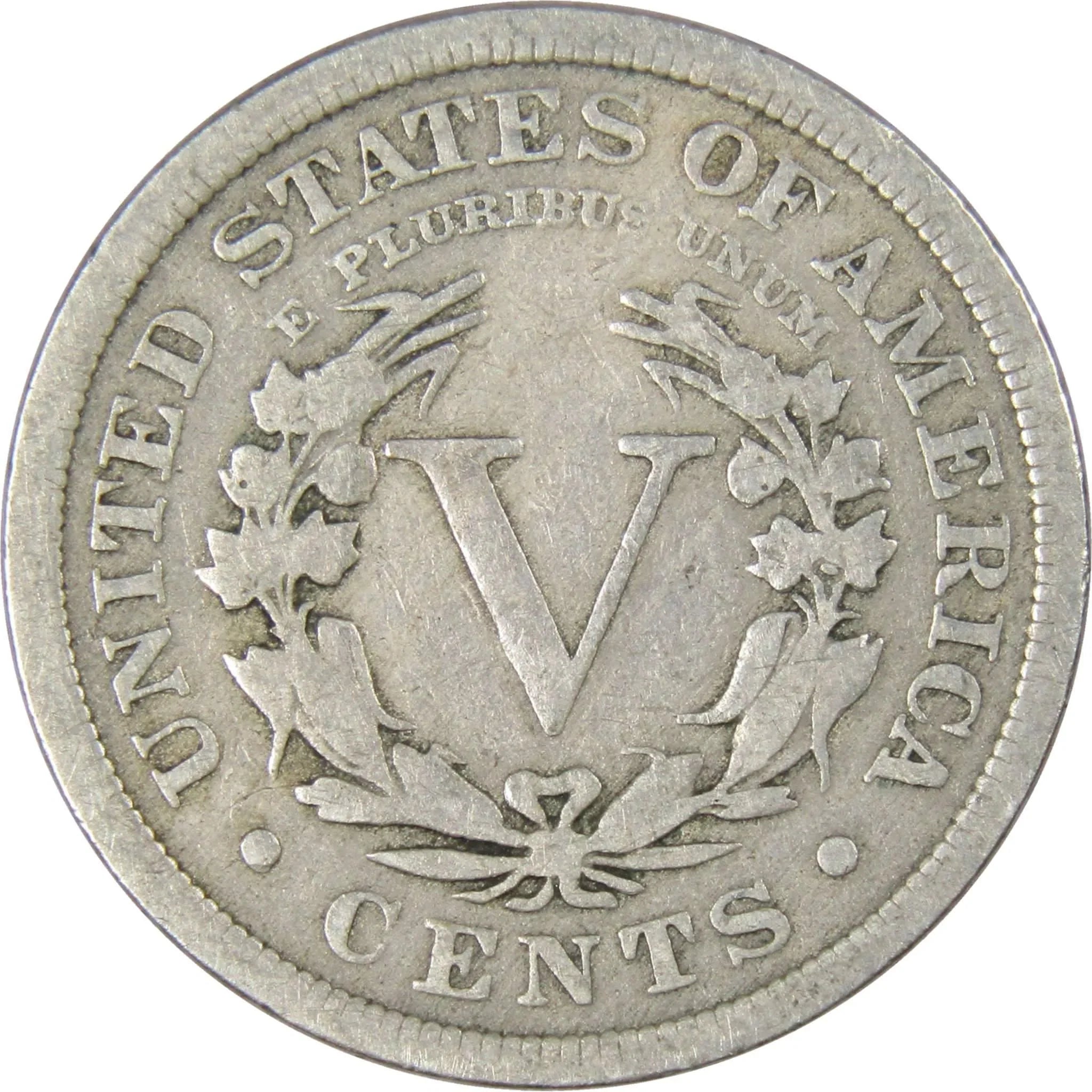 Liberty Head V Nickel 5 Cent Piece VG Very Good Random Date 5c US Coin
