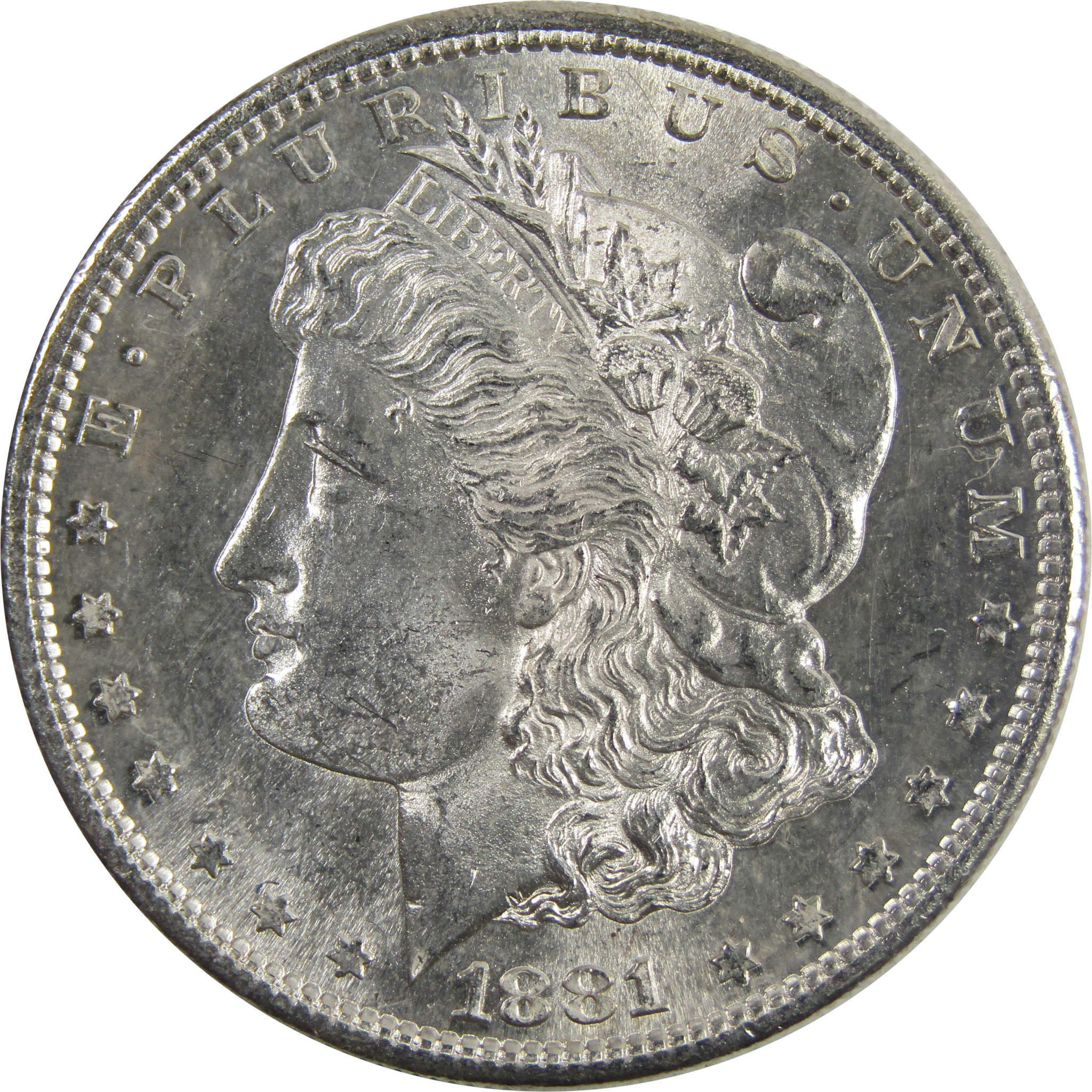 1881 S Morgan Dollar BU Uncirculated 90% Silver $1 Coin SKU:I5332 - Morgan coin - Morgan silver dollar - Morgan silver dollar for sale - Profile Coins & Collectibles